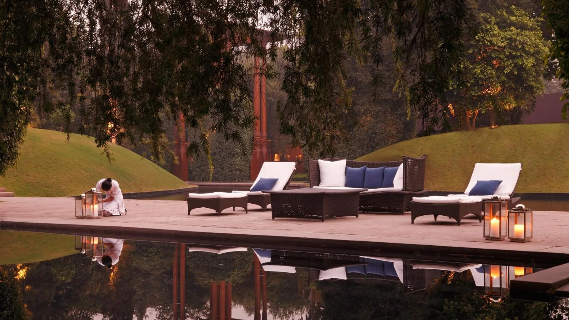 Swimming pool in The Roseate