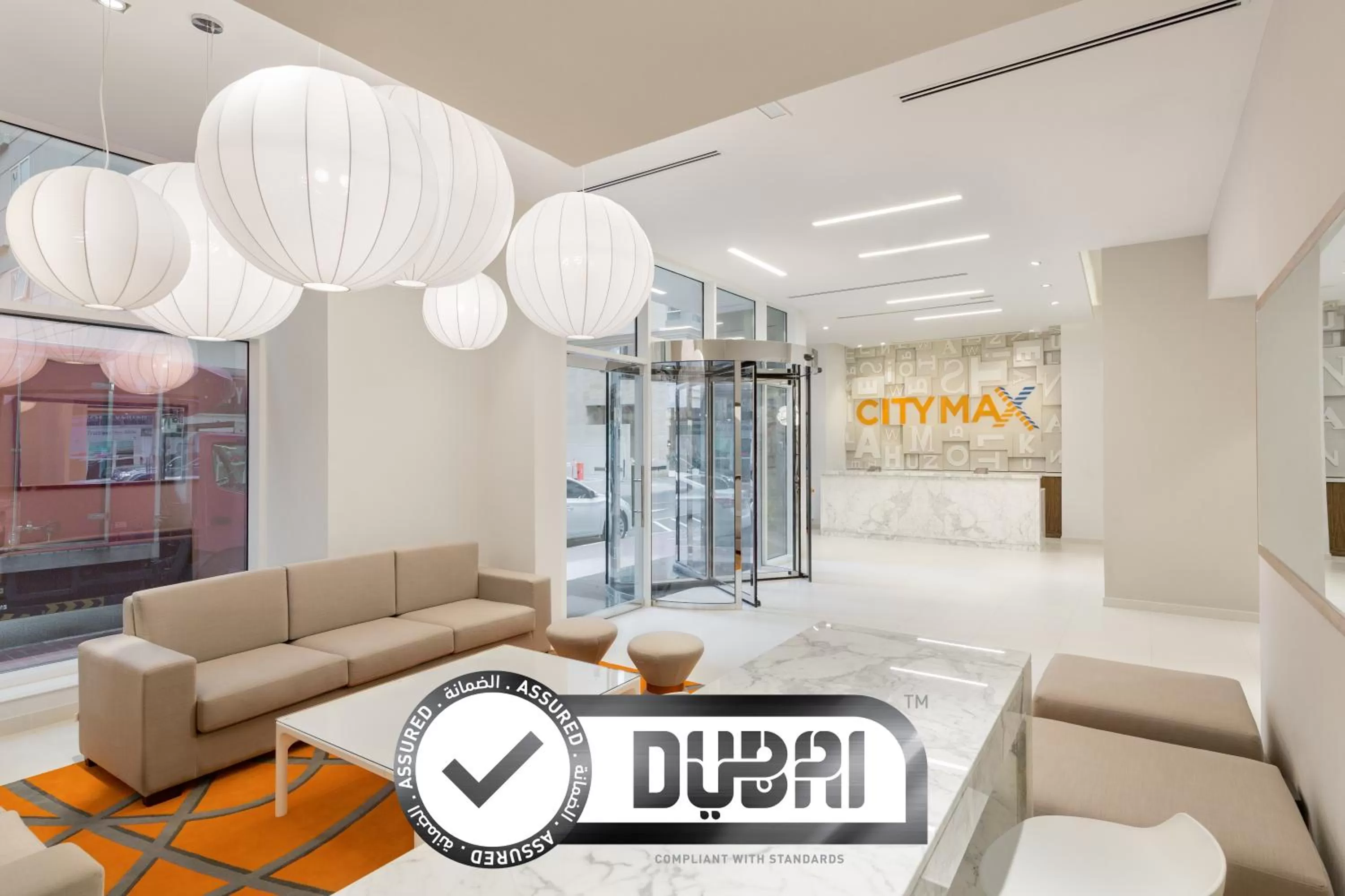 Lobby or reception in Citymax Hotel Al Barsha