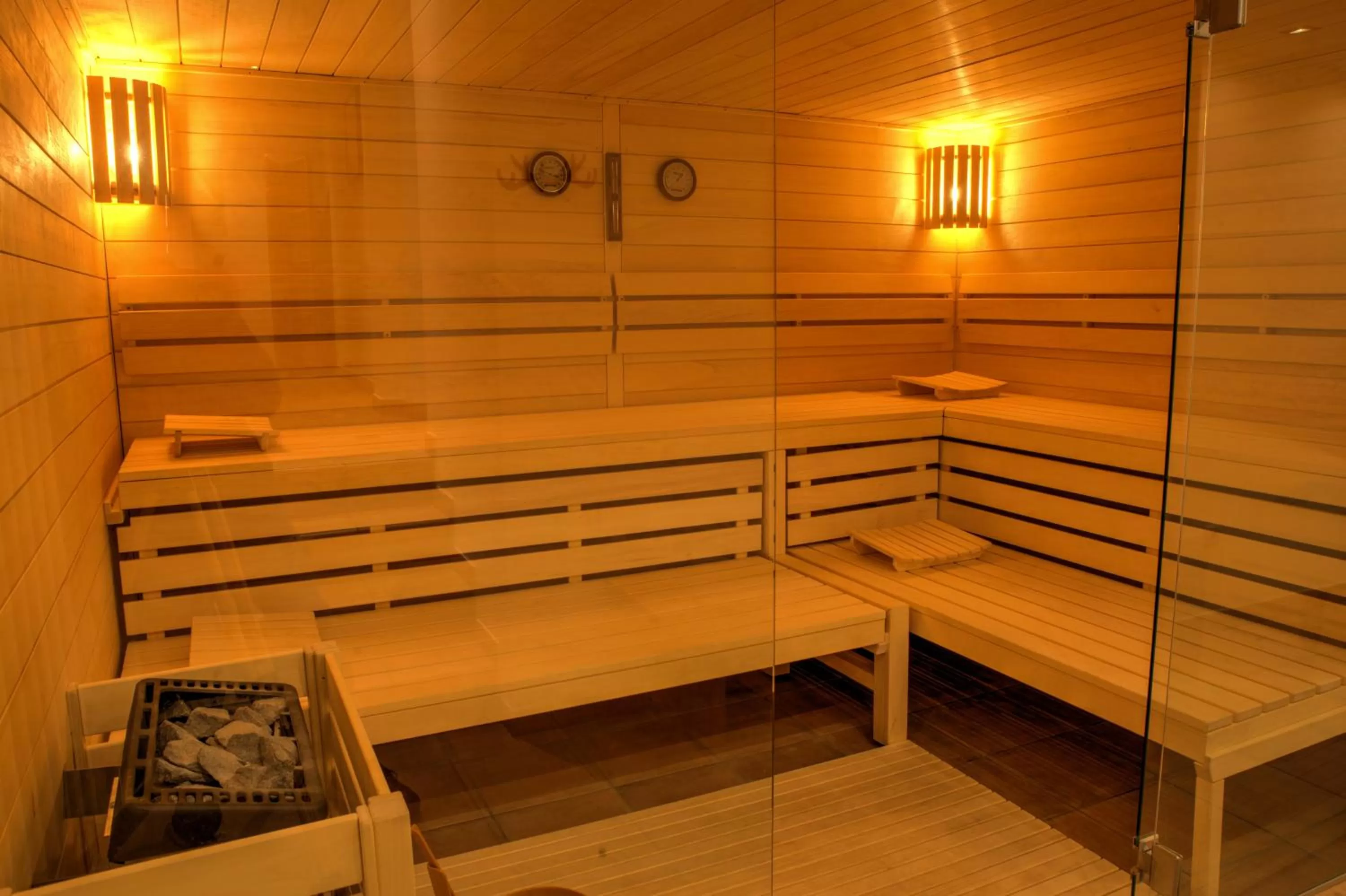 Sauna in Moselromantik Hotel Am Panoramabogen