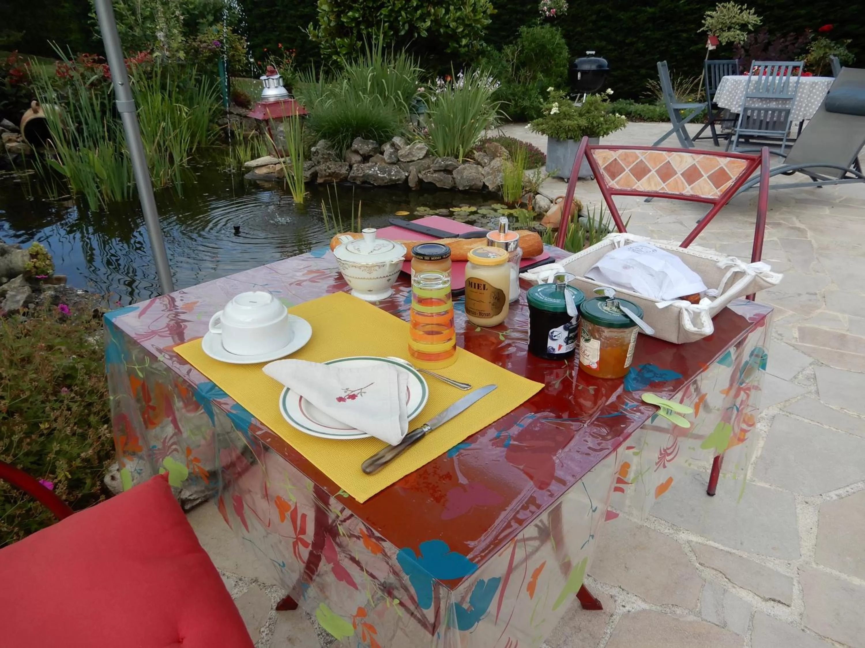 Decorative detail in Chez Marie