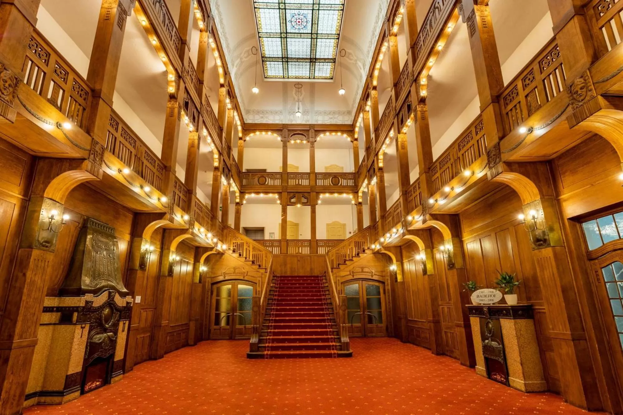 Lobby or reception in Hotel Badehof