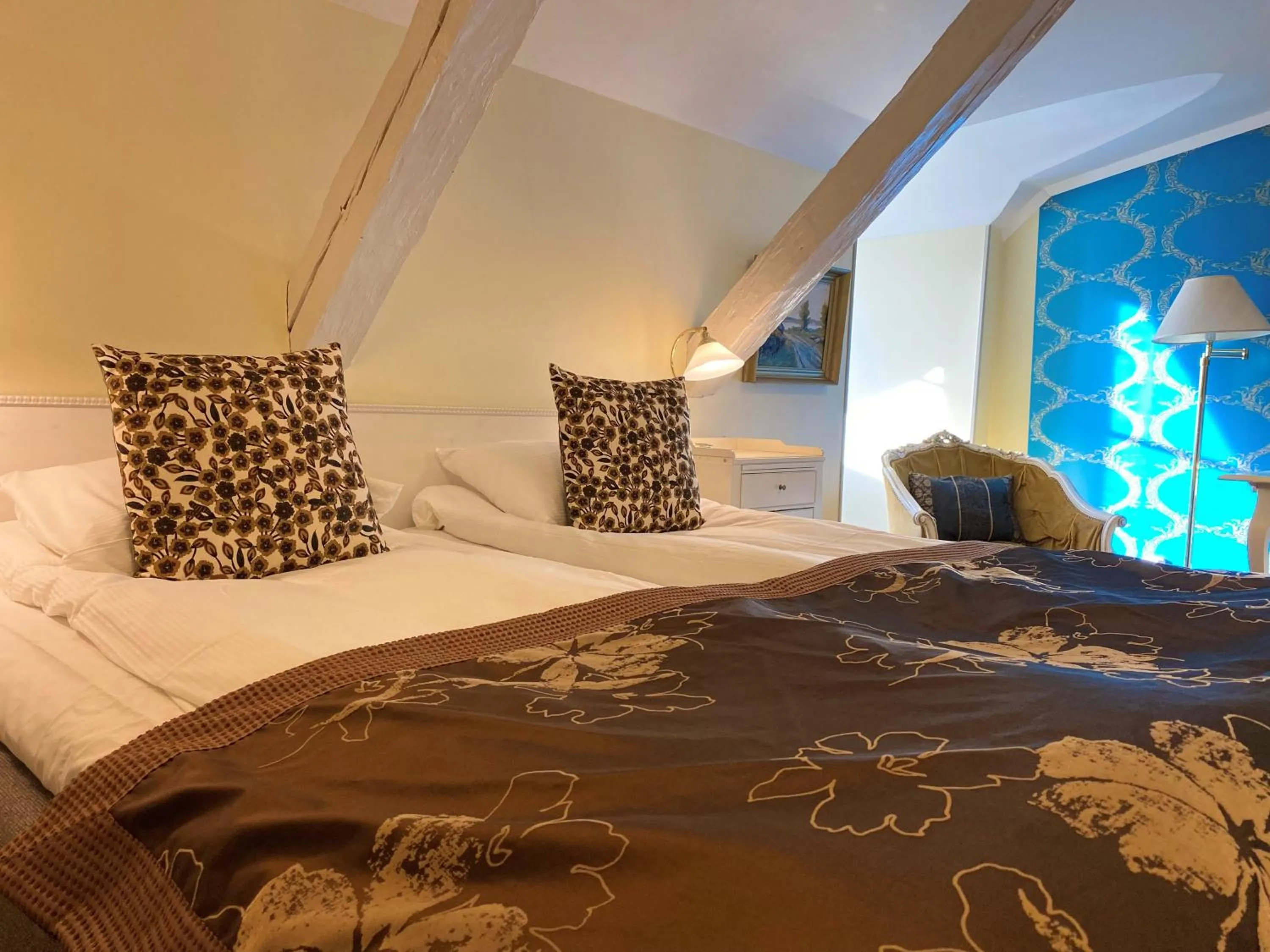 Bed in Stjärnholmsslott