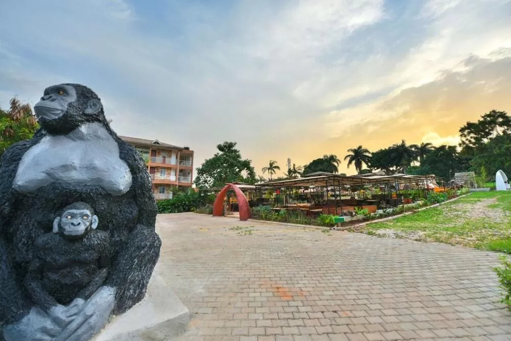 View (from property/room) in African Tribe Suites