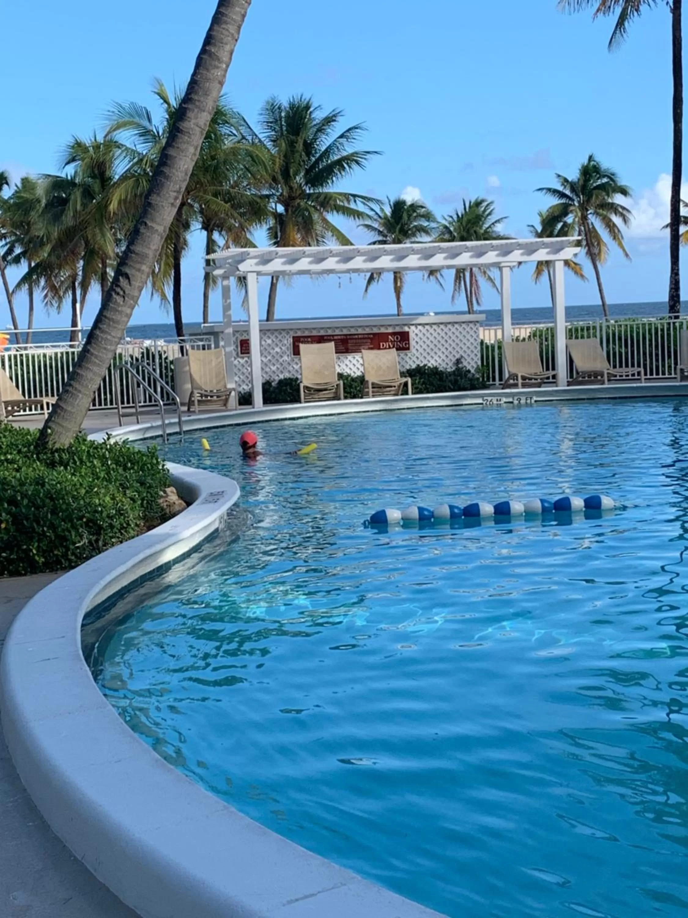 Swimming pool in The Lago Mar Beach Resort and Club