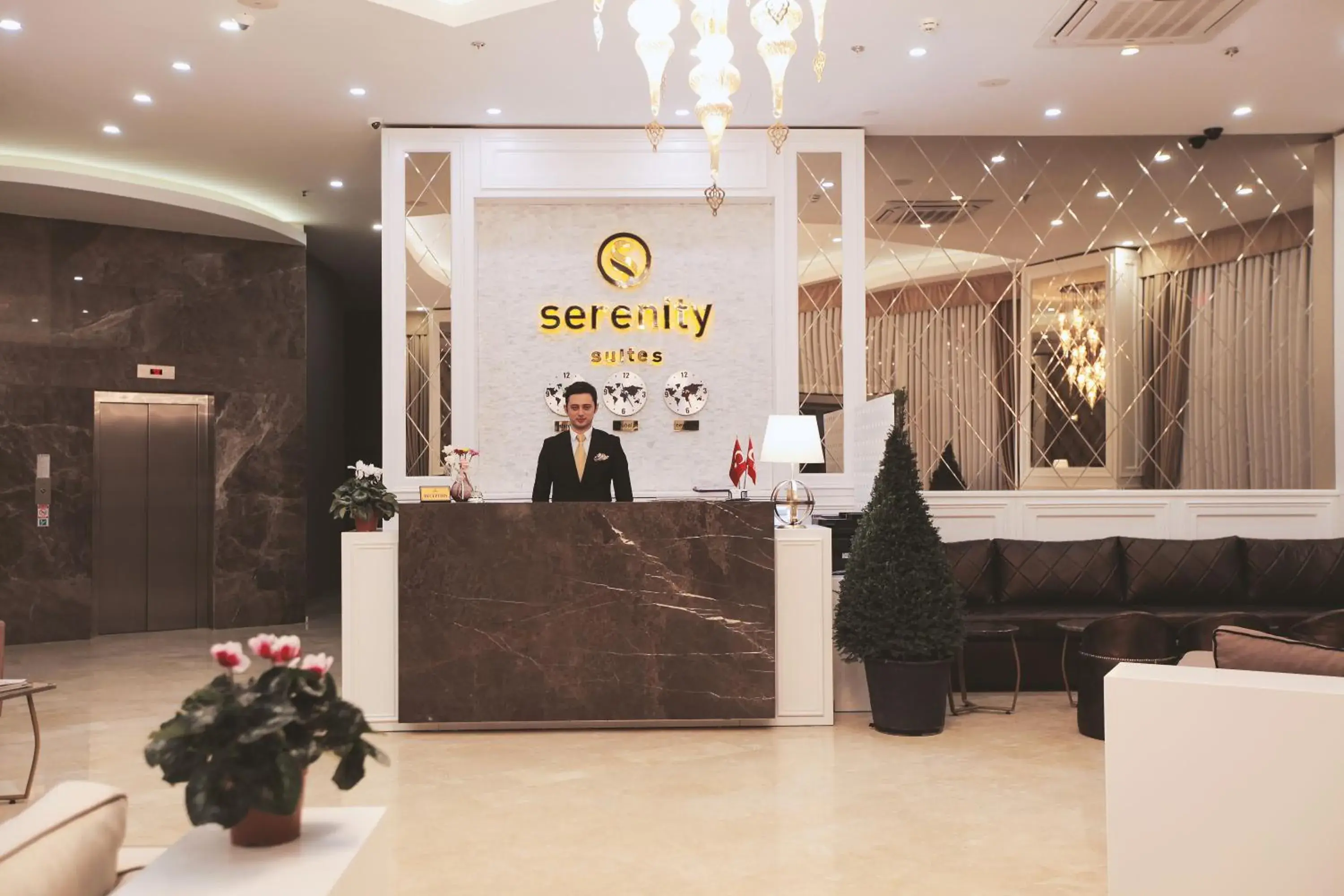 Facade/entrance, Lobby/Reception in Serenity Suites Istanbul Airport
