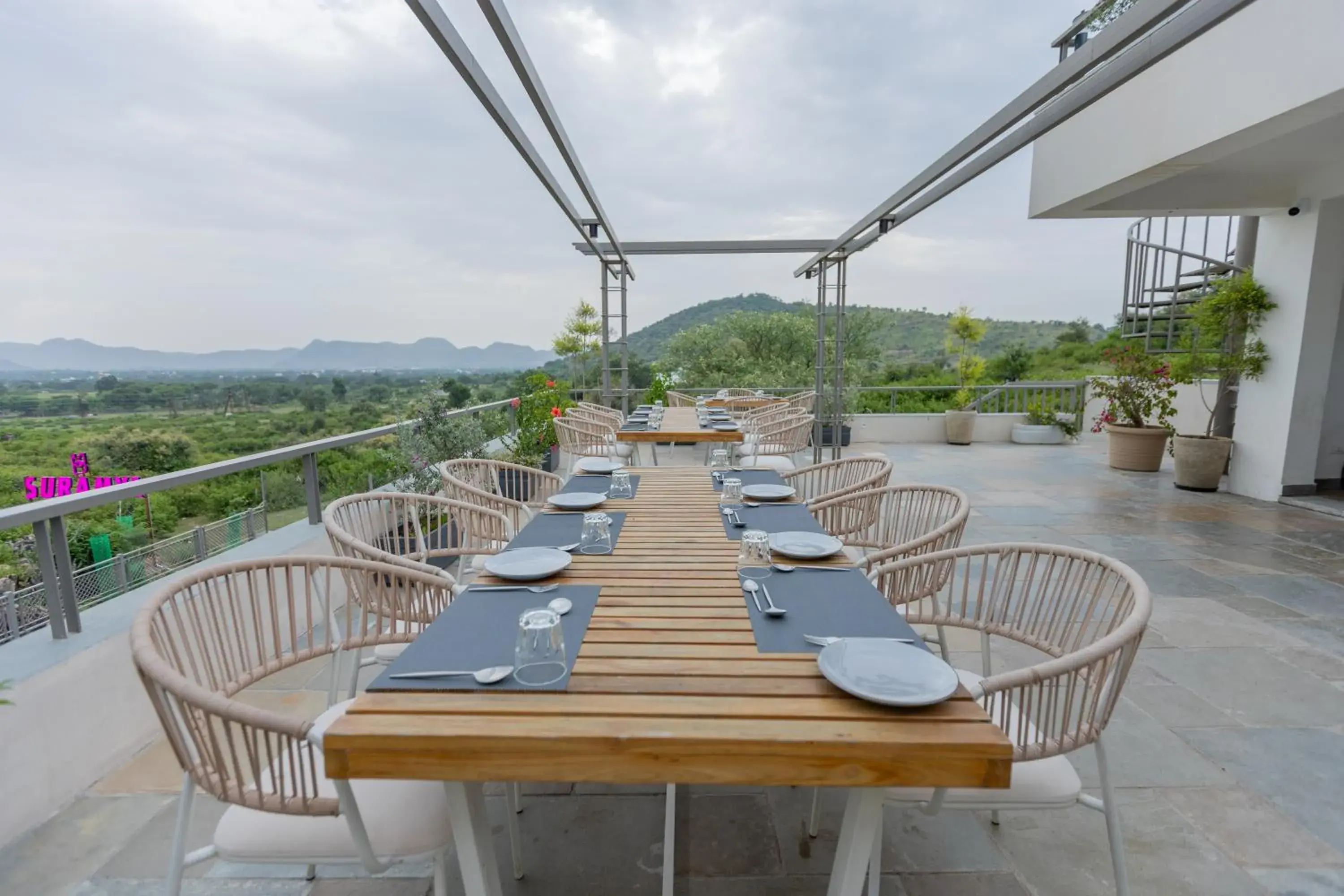 Patio, Restaurant/Places to Eat in Suramya Villa