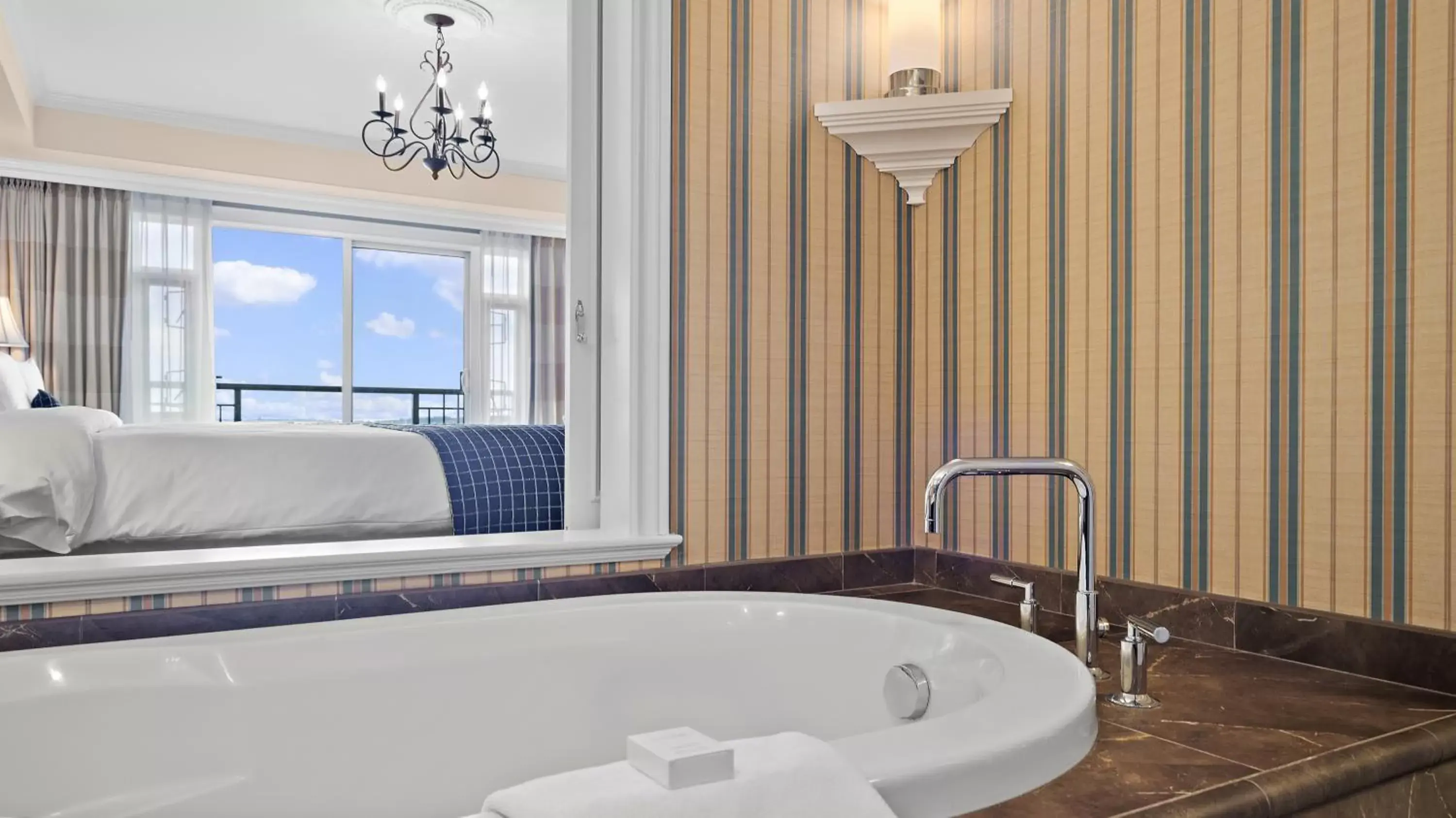 Guest Room, Residential View, Queen - single occupancy in Oak Bay Beach Hotel Guest Room, Residential View, Queen - single occupancy in Oak Bay Beach Hotel