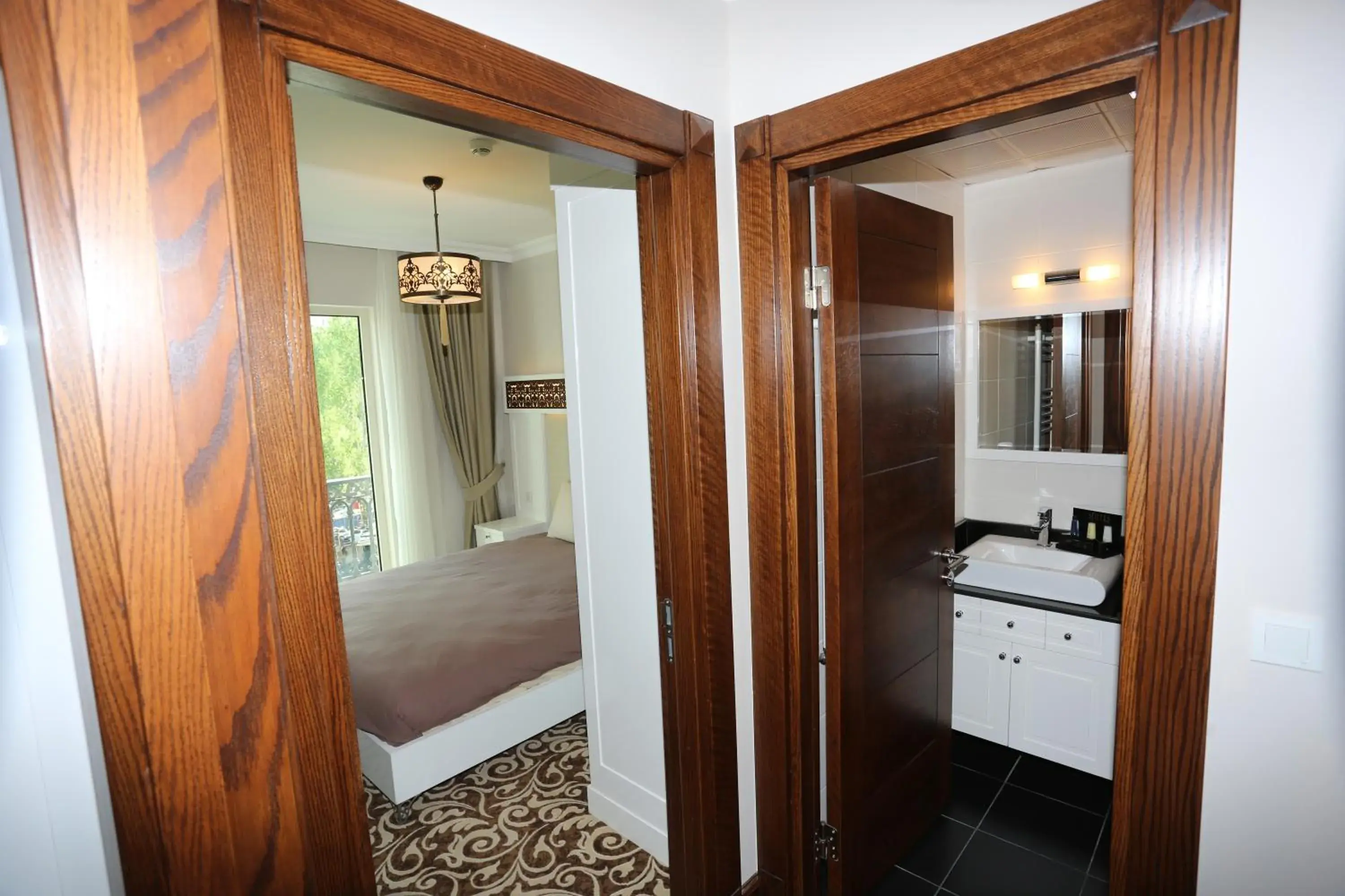 Decorative detail, Bathroom in K Suites Hotel