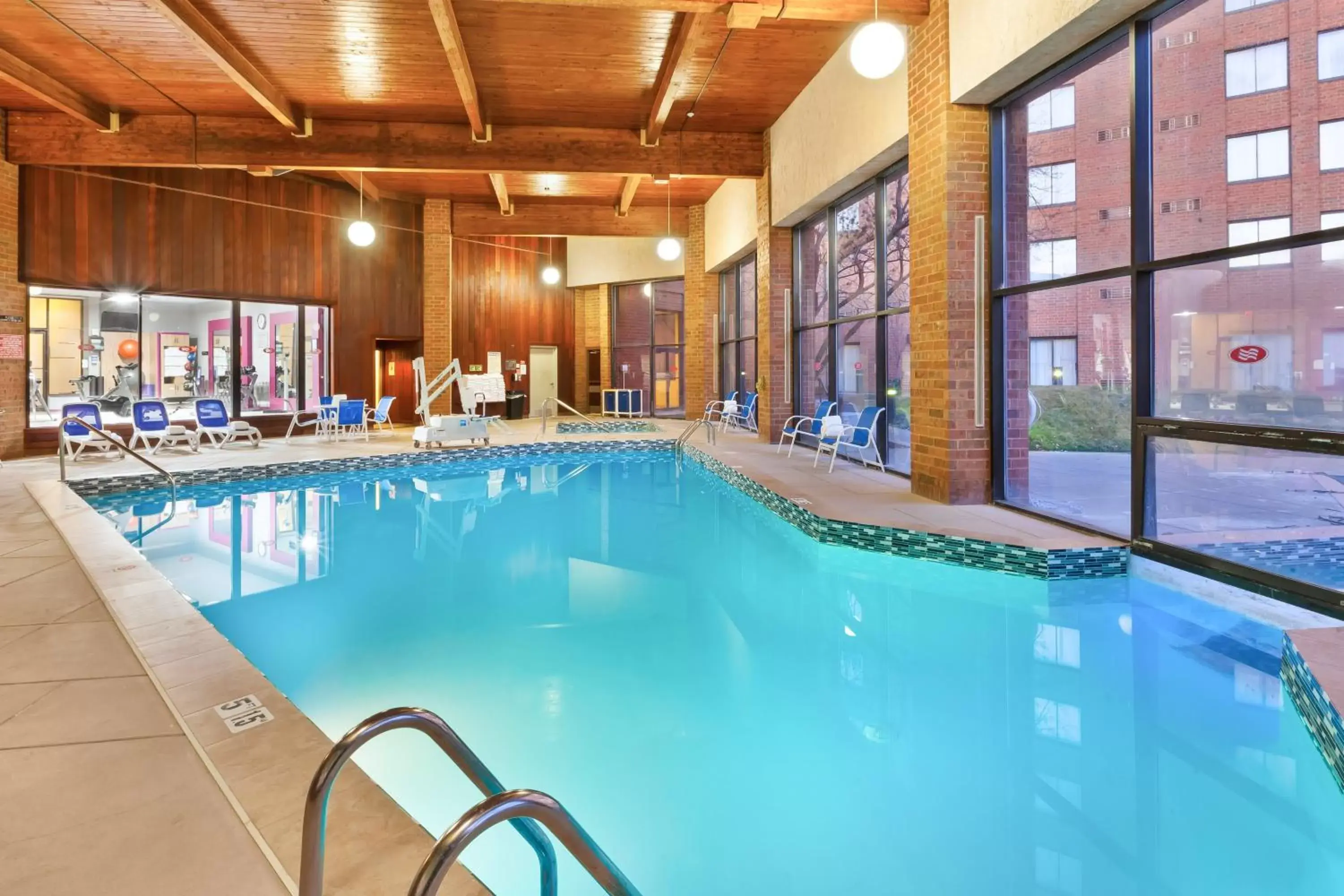 Swimming Pool in Crowne Plaza Columbus North - Worthington, an IHG Hotel