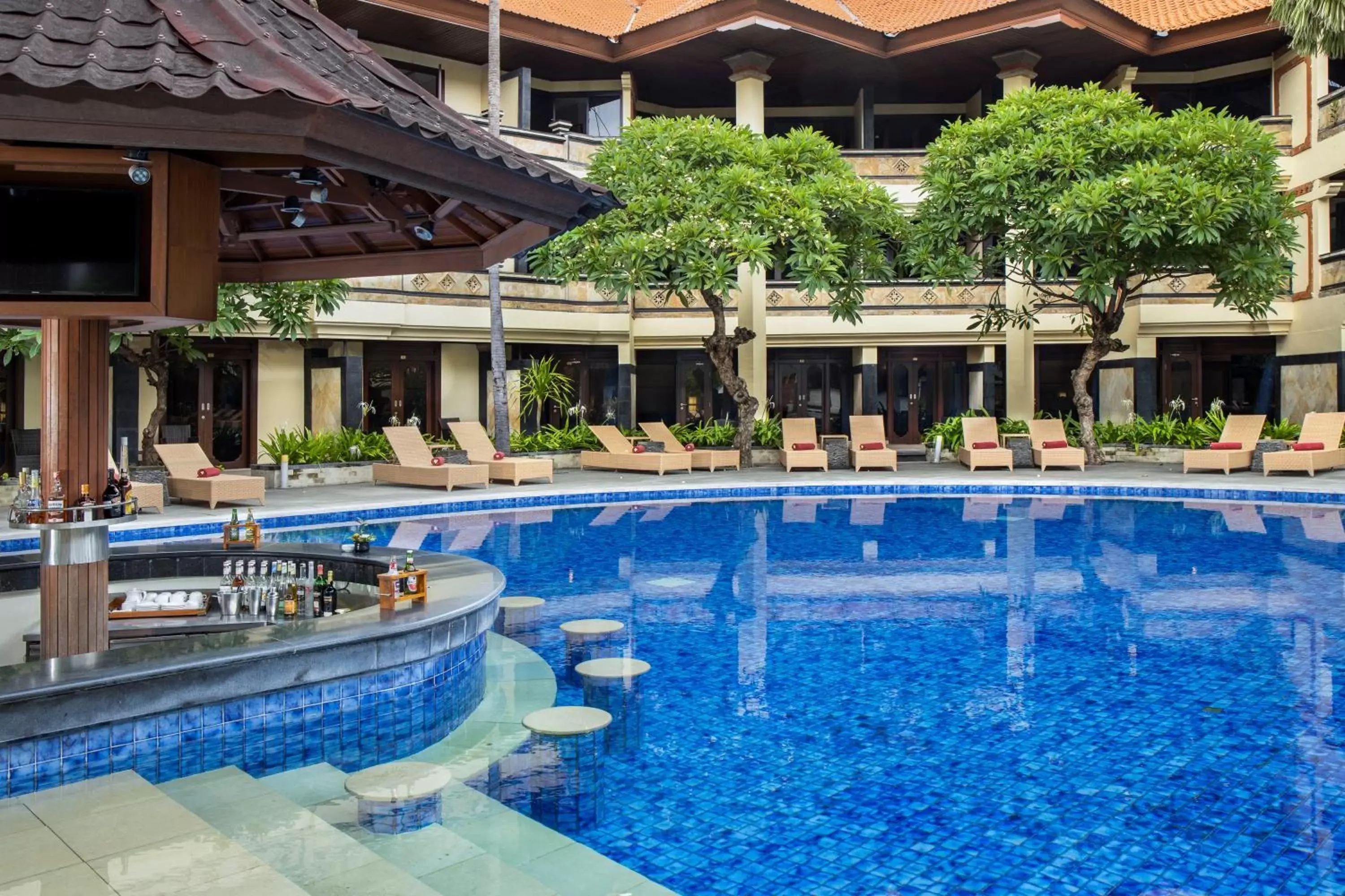 Swimming Pool in Grand Inna Kuta Swimming Pool in Grand Inna Kuta