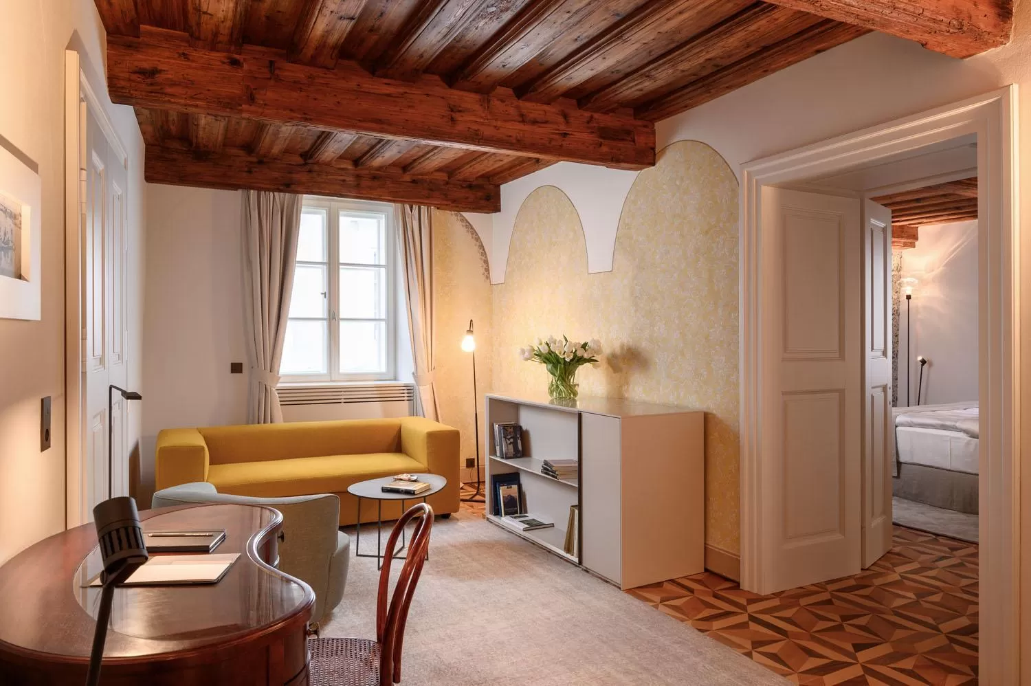 Living room, Bed in Zlata Ladjica Boutique Hotel