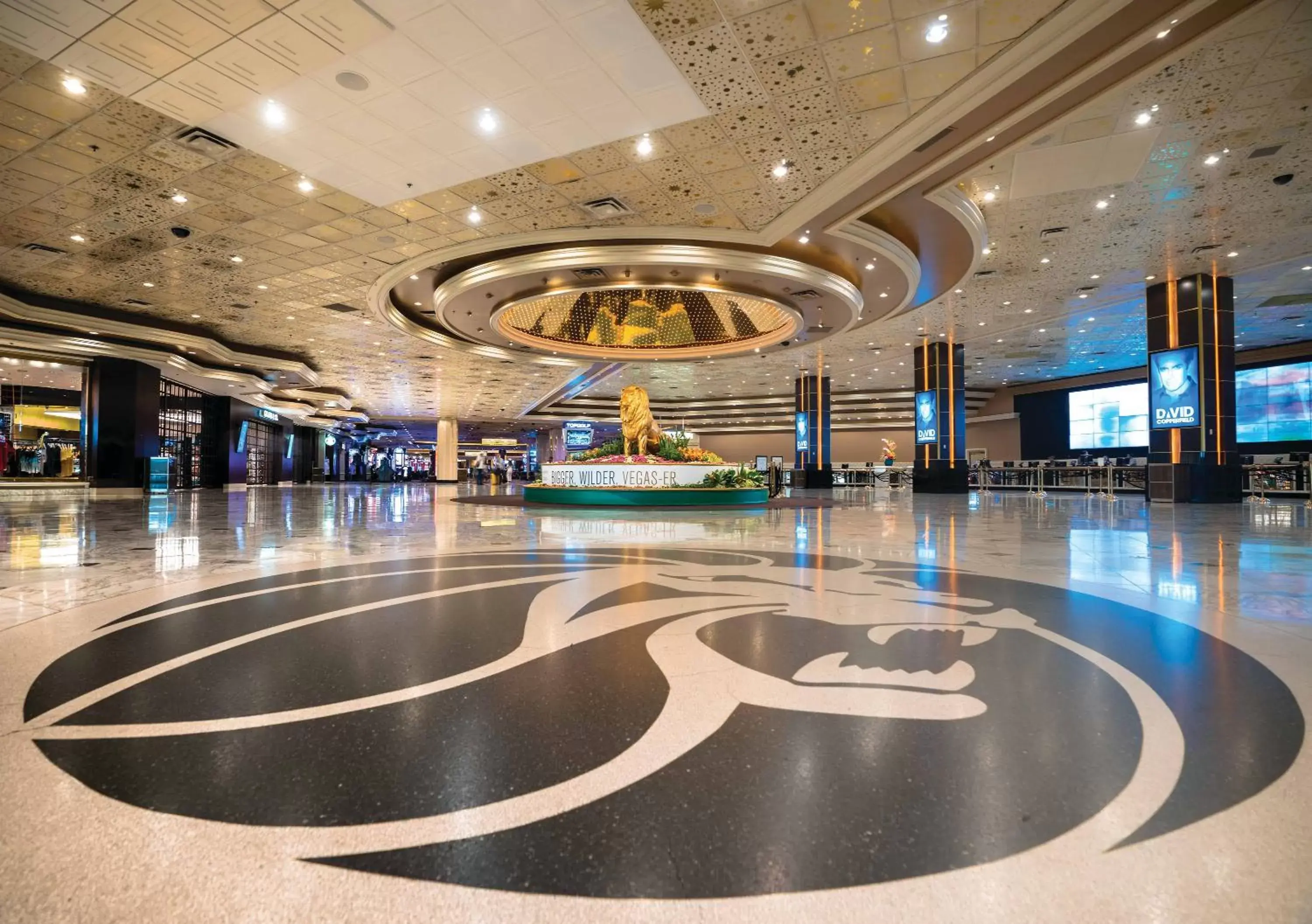 Lobby or reception in MGM Grand