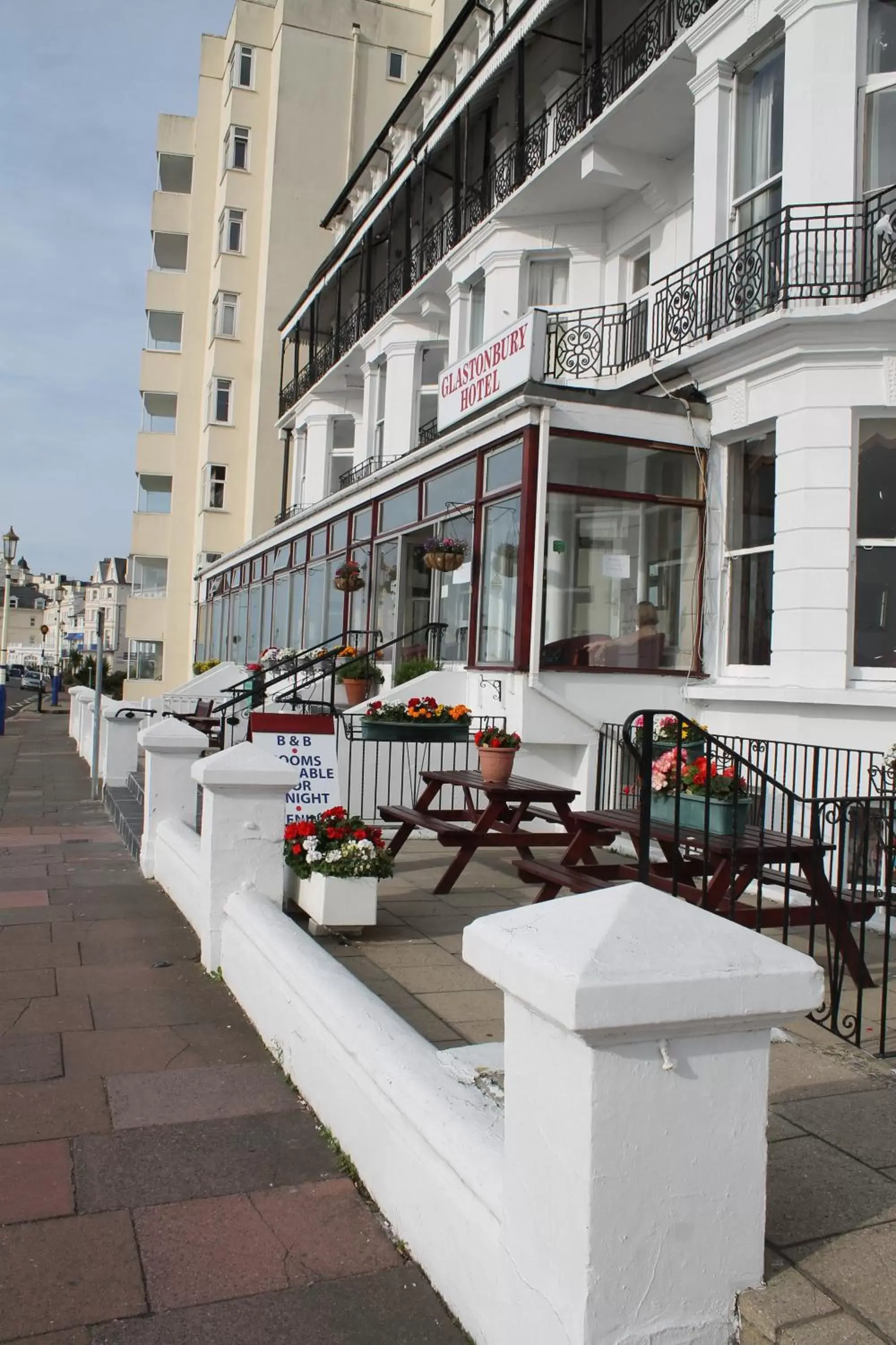 Property building in Glastonbury Hotel