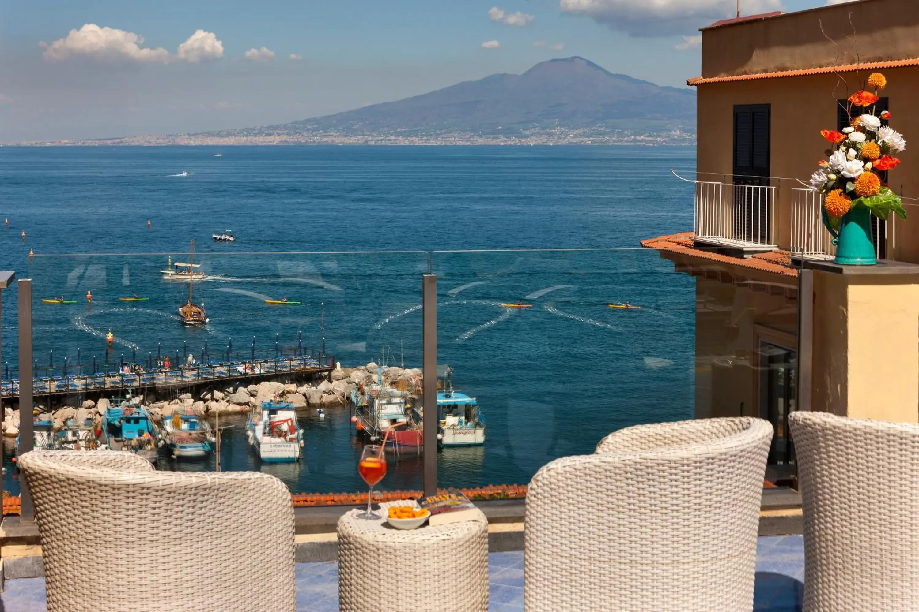 Solarium in Hotel Del Mare