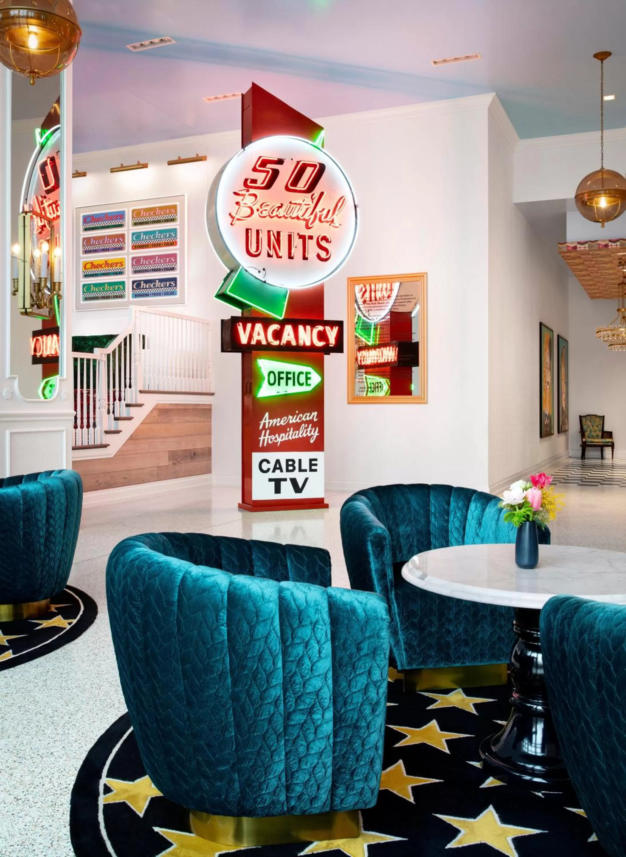 Communal lounge/ TV room in Graduate by Hilton Nashville