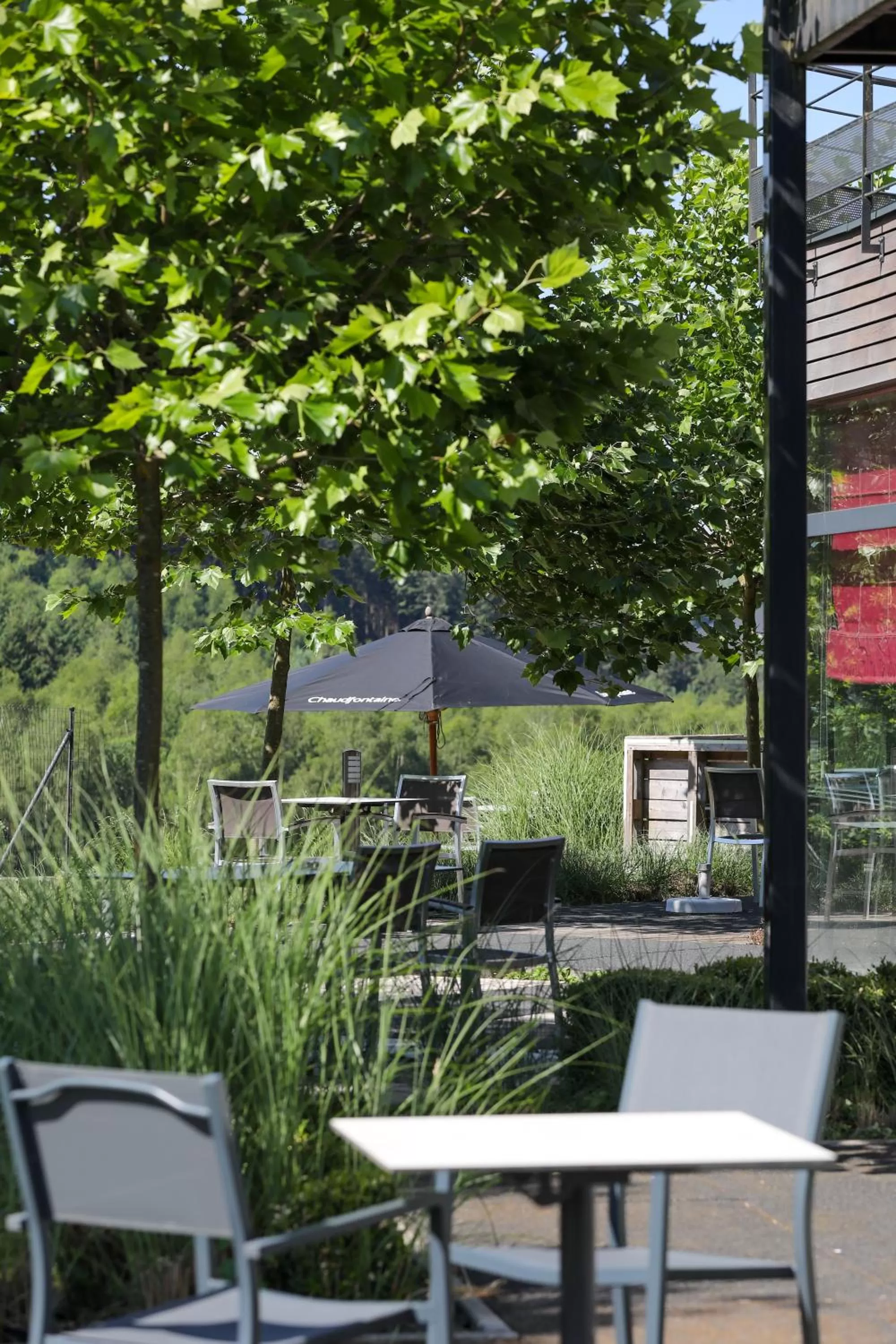 Garden in Hotel Eden Ardenne