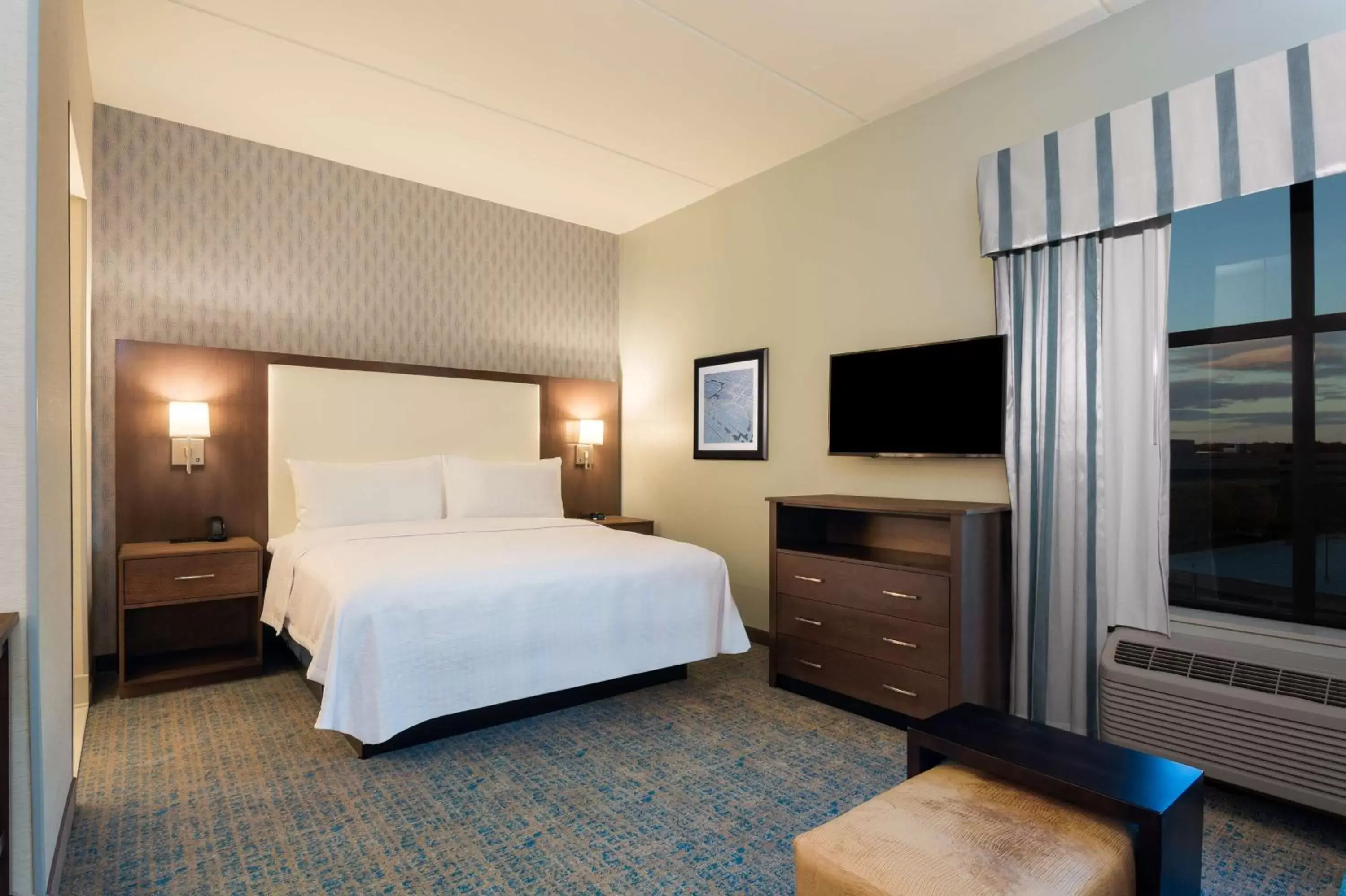 Bedroom, Bed in Homewood Suites By Hilton Reston, VA