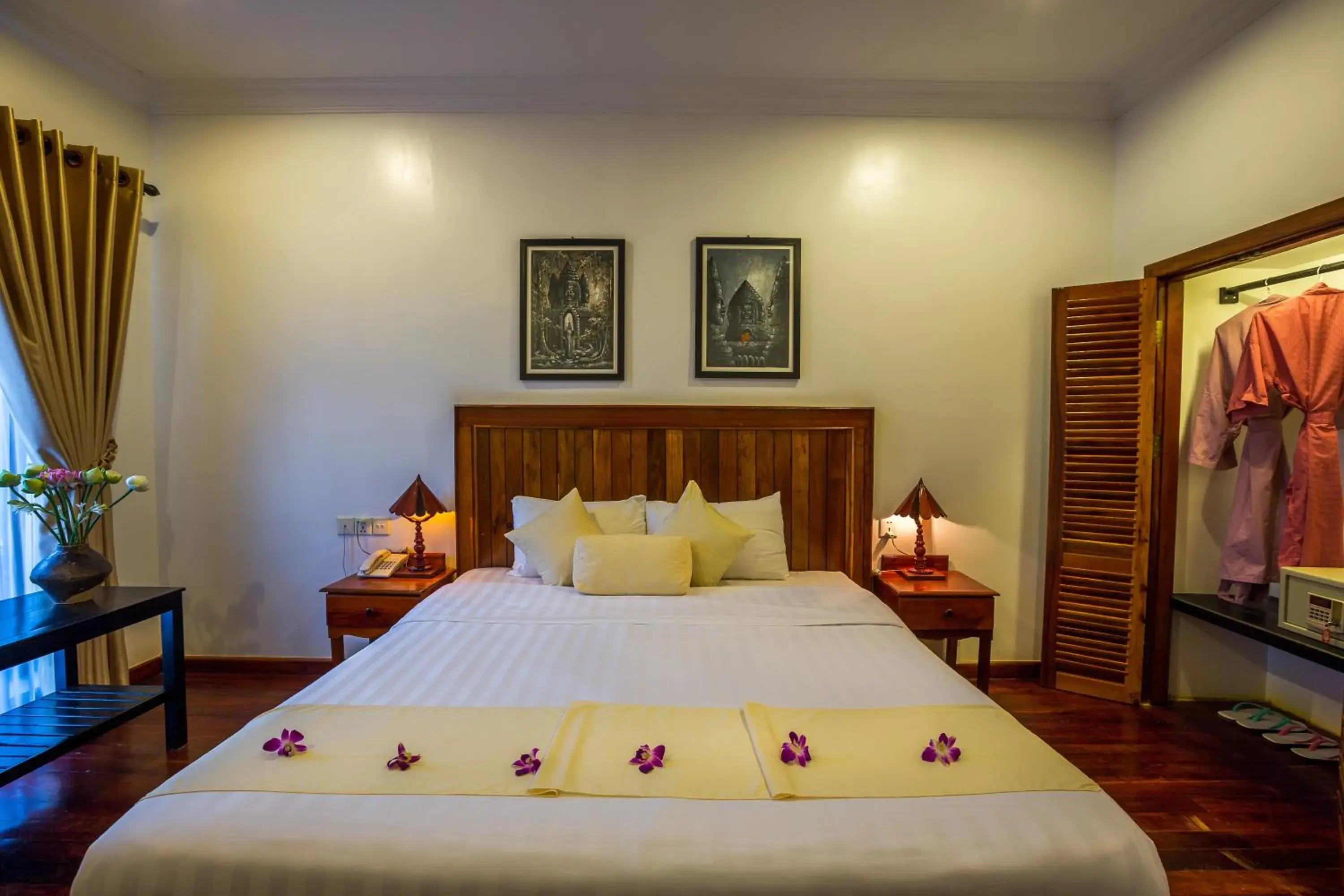 Bedroom, Bed in Asanak D'Angkor Boutique Hotel