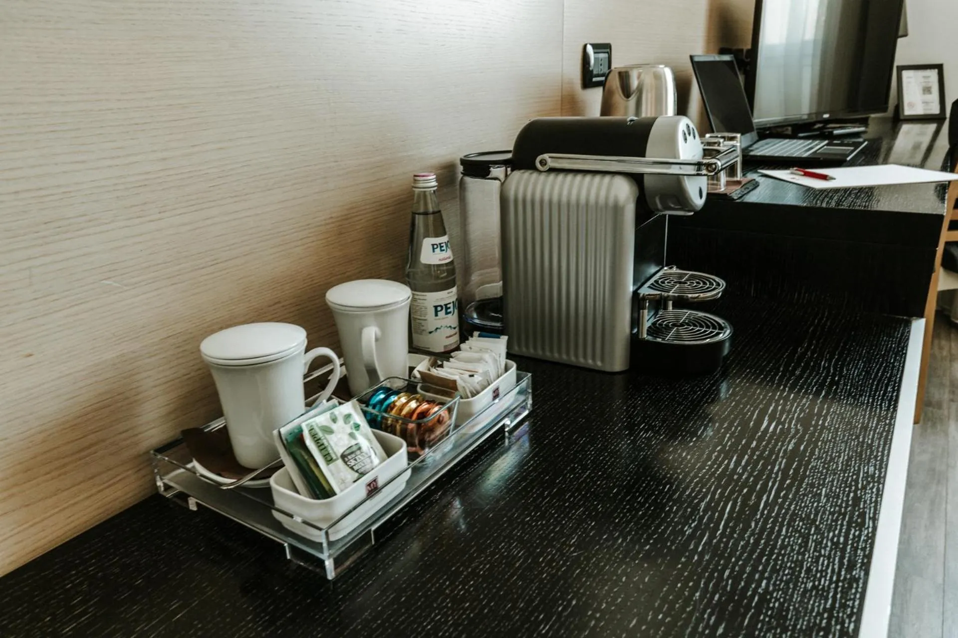 Coffee/tea facilities in Hotel Carpi