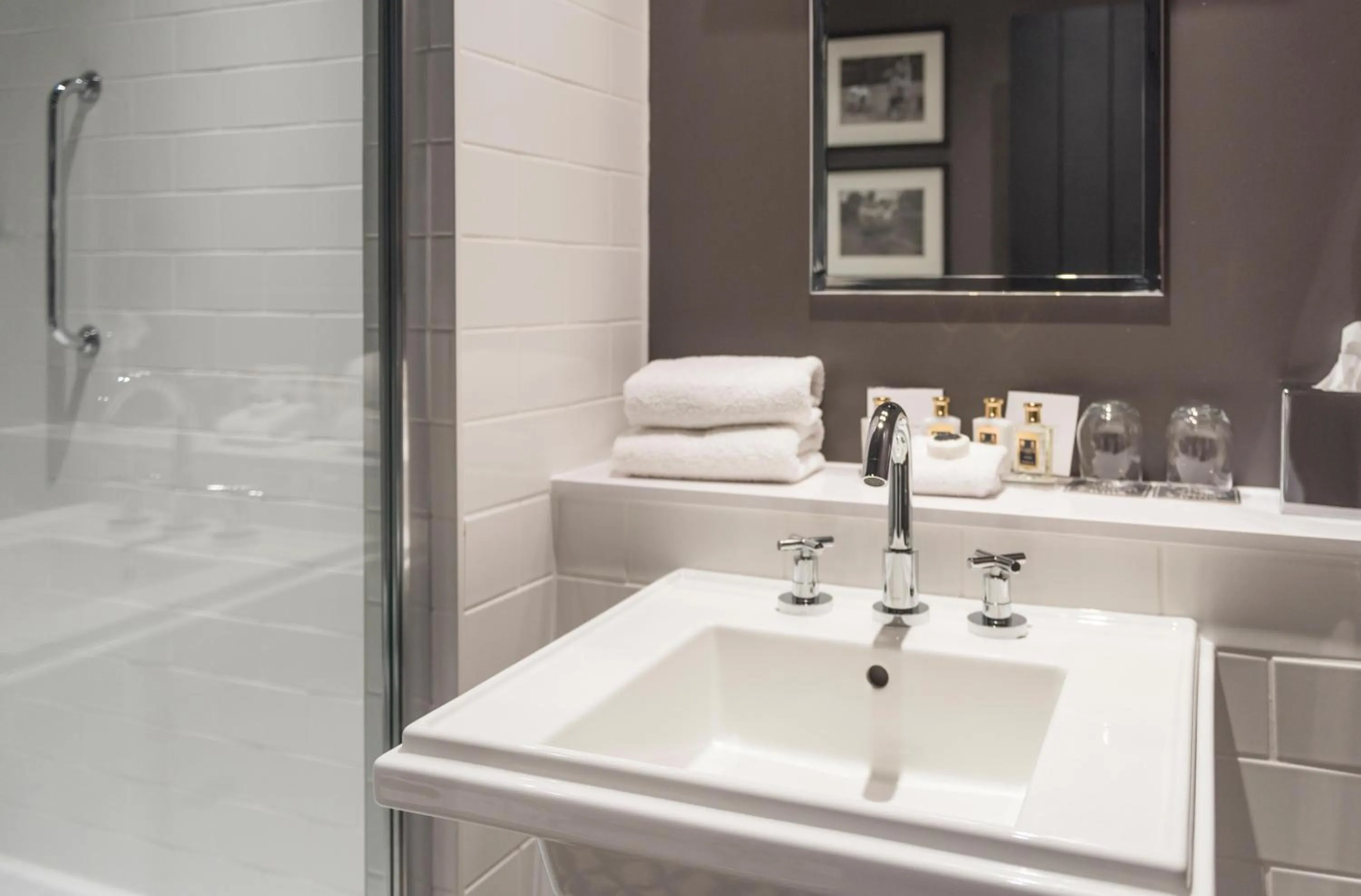 Bathroom in The Lygon Arms - an Iconic Luxury Hotel