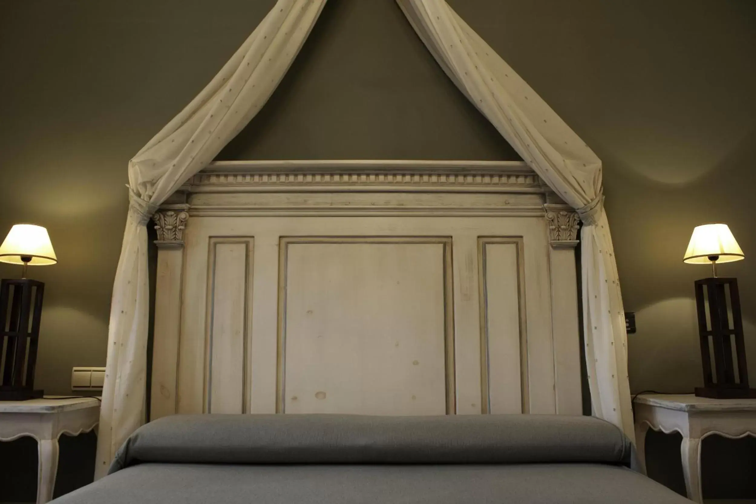 Decorative detail, Bed in Hotel Posada La Robleda