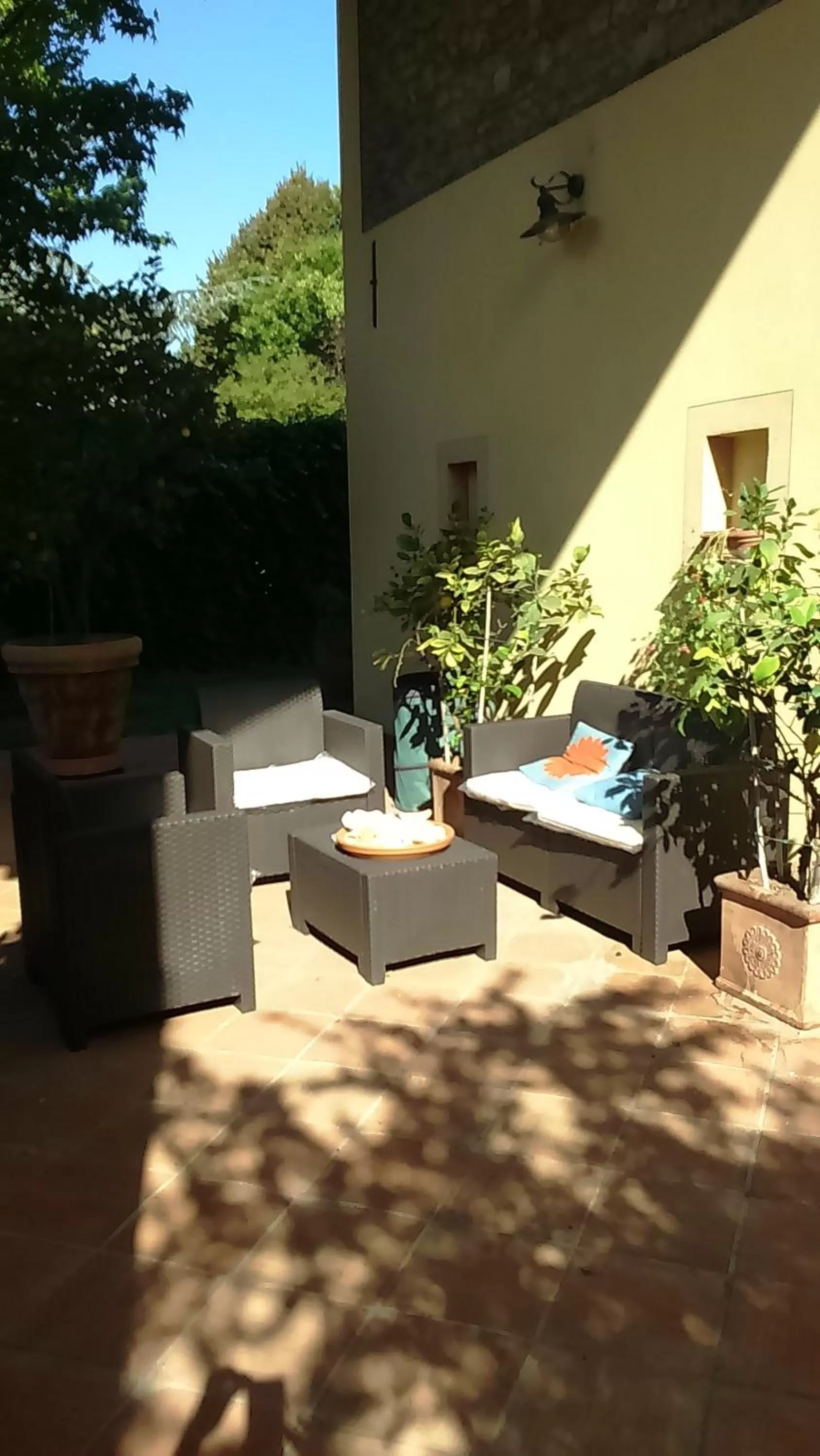 Patio in Villa Esther