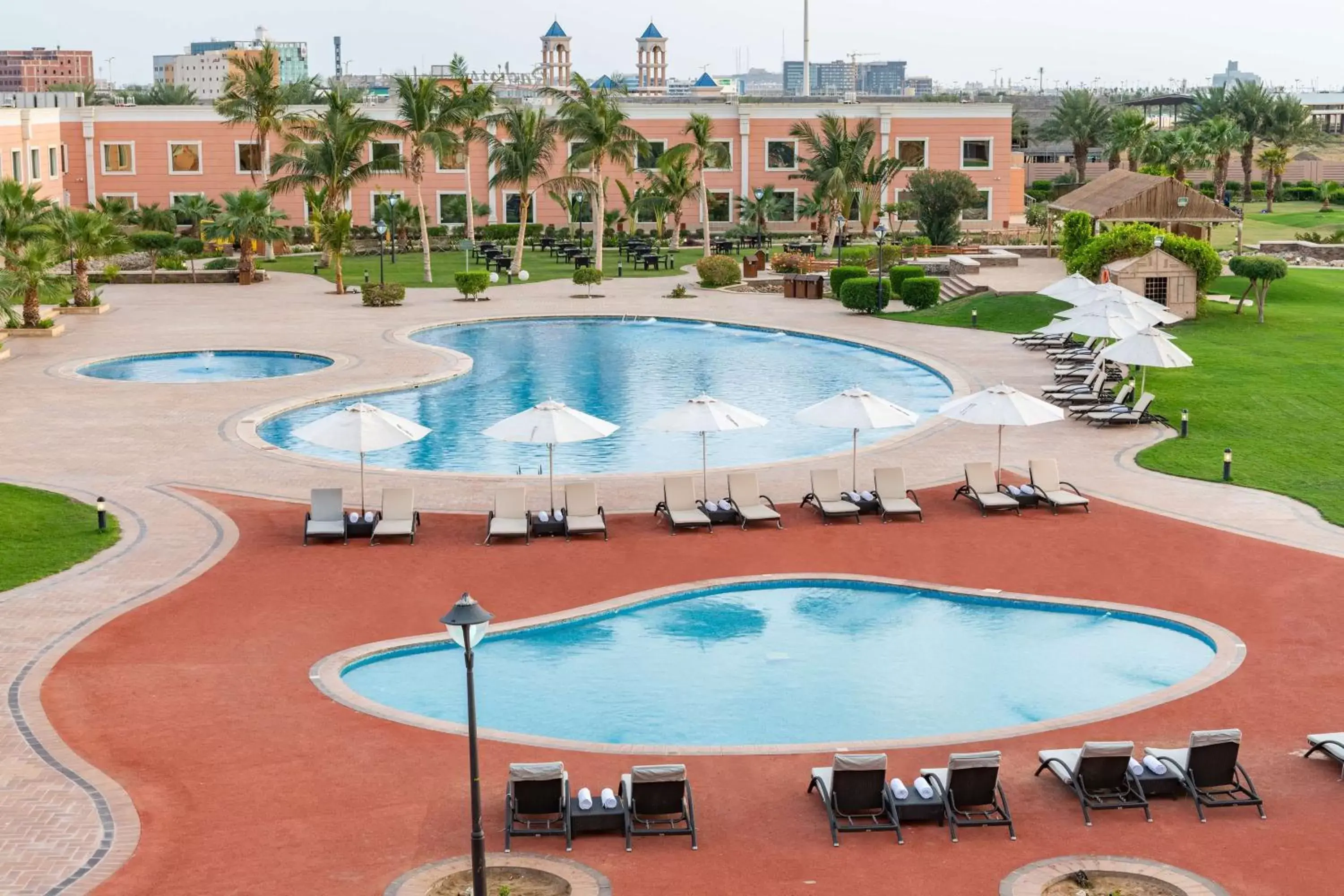 Activities, Pool View in Radisson Blu Resort Jizan