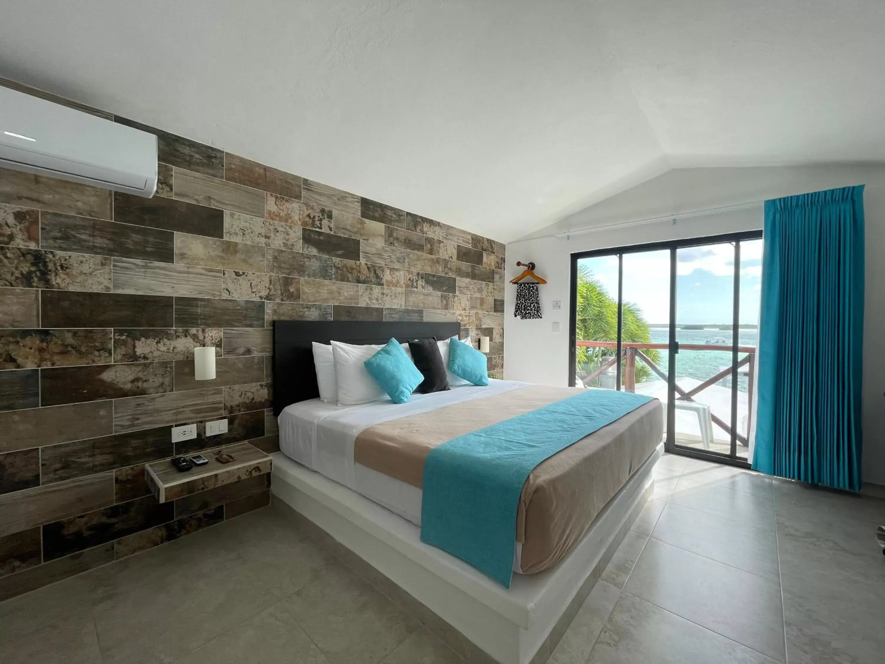 Bedroom, Bed in Hotel Aldea 19 Bacalar