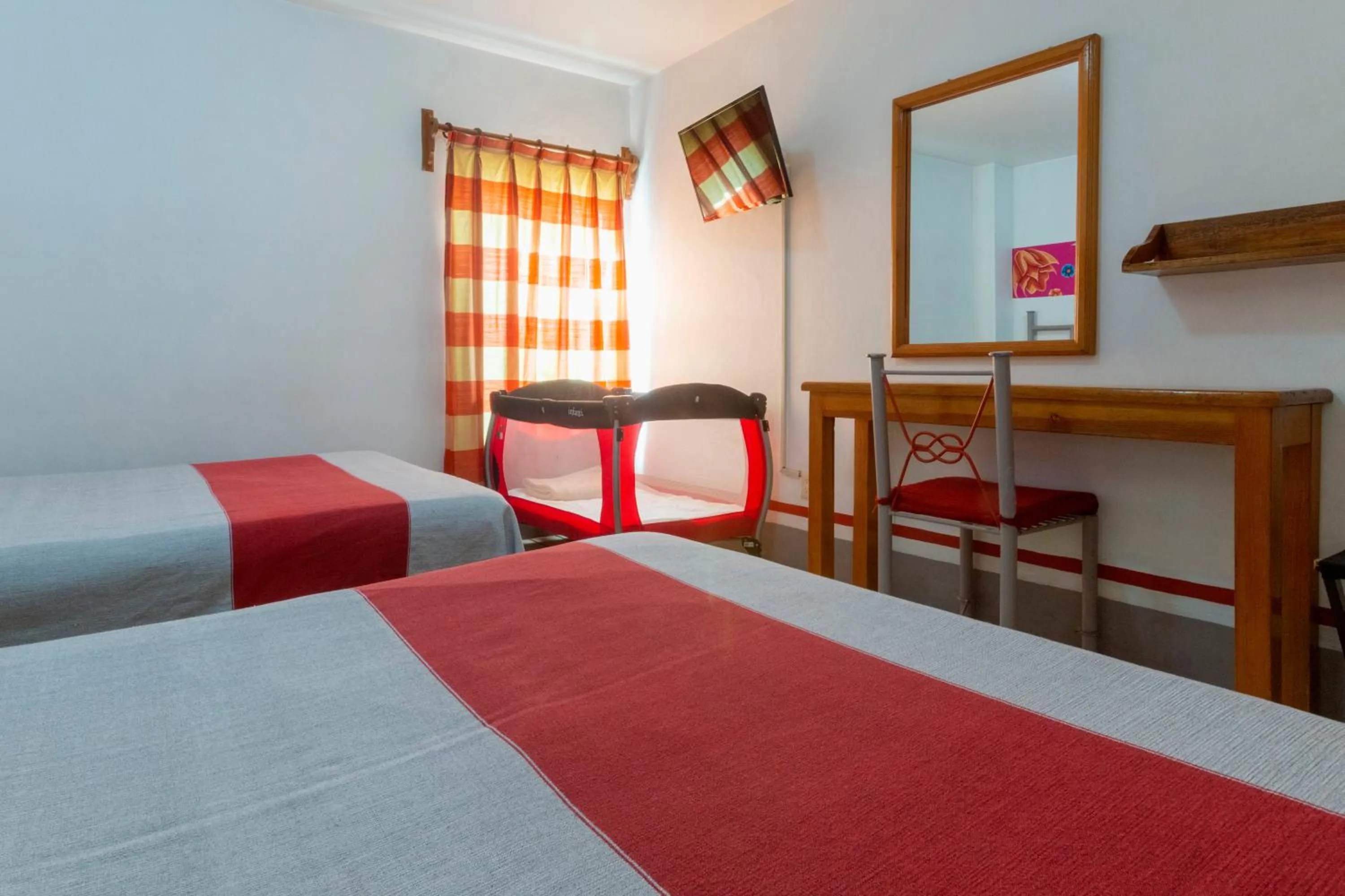 Bedroom, Bed in Hotel Posada el Cid