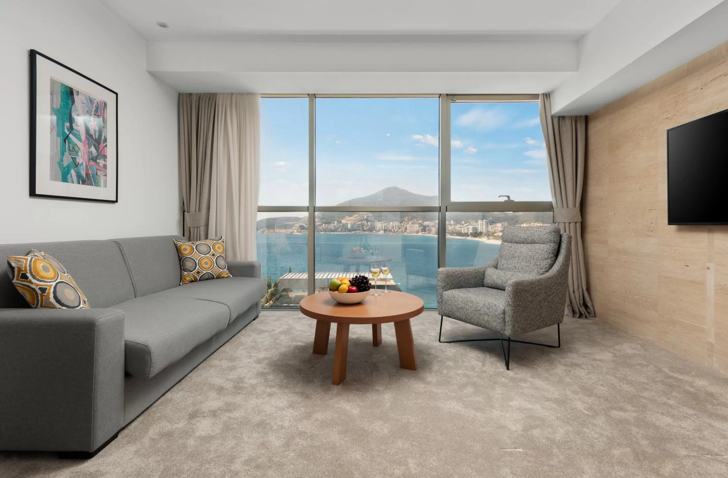 Living room in Hotel Harmonia by Dukley