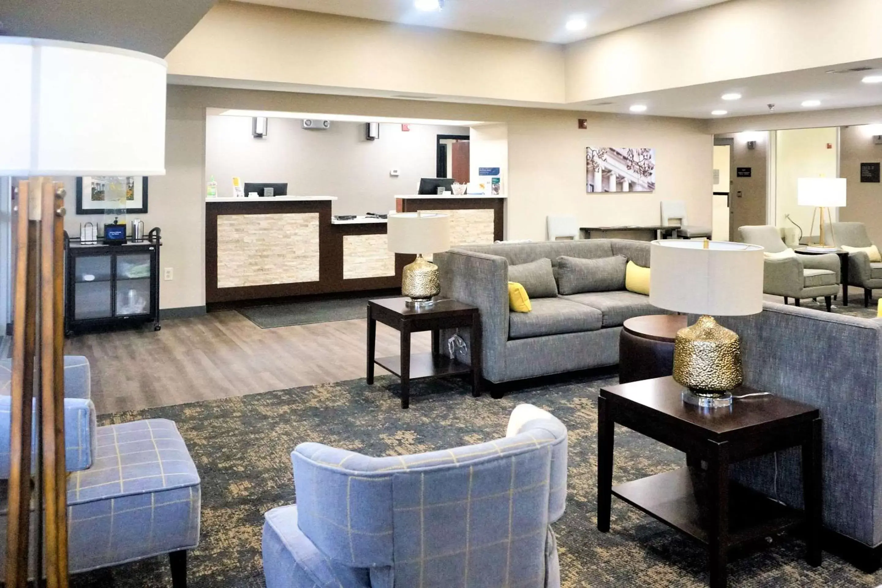 Lobby or reception, Lounge/Bar in Comfort Inn & Suites Conway