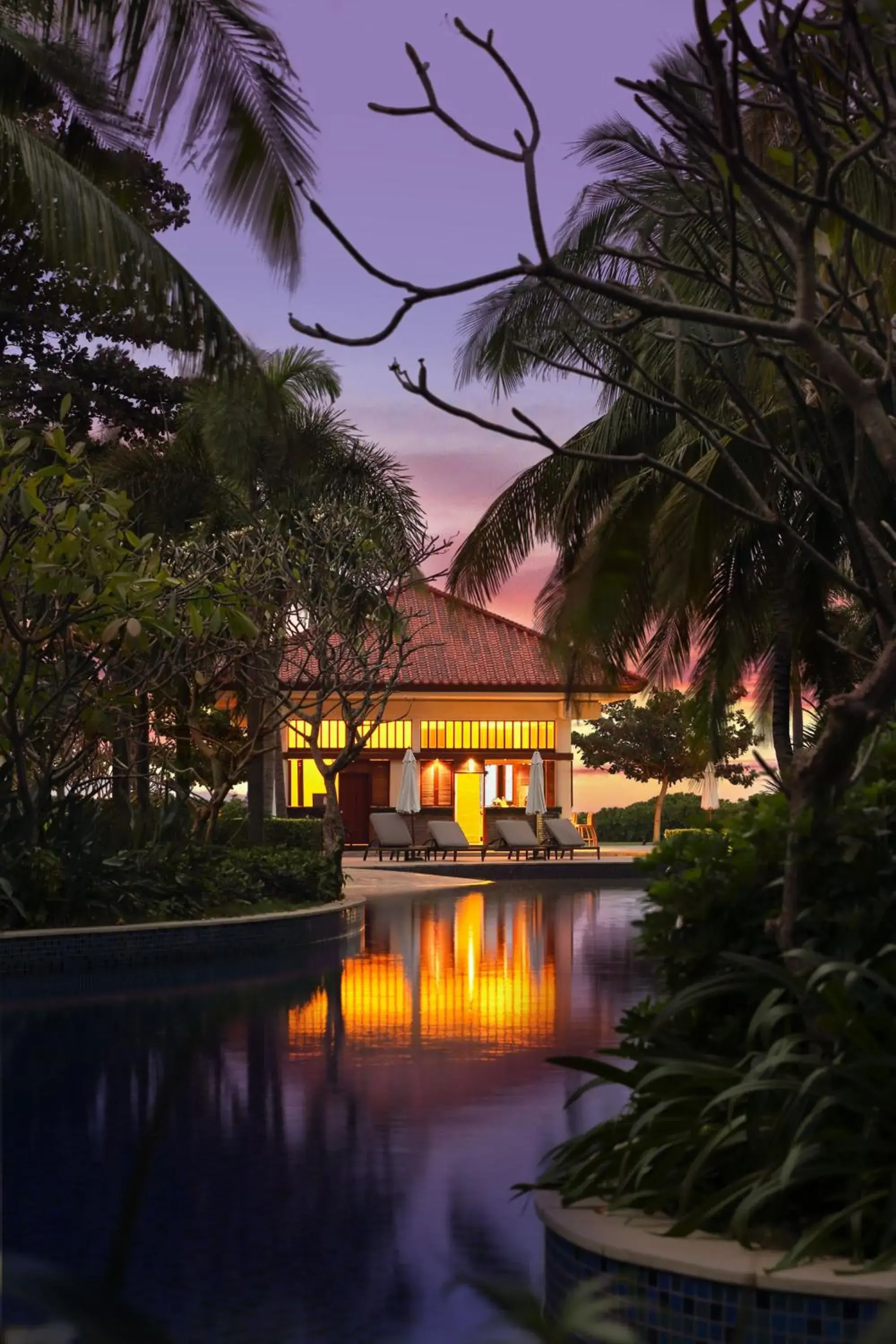 Swimming Pool in Banyan Tree Sanya