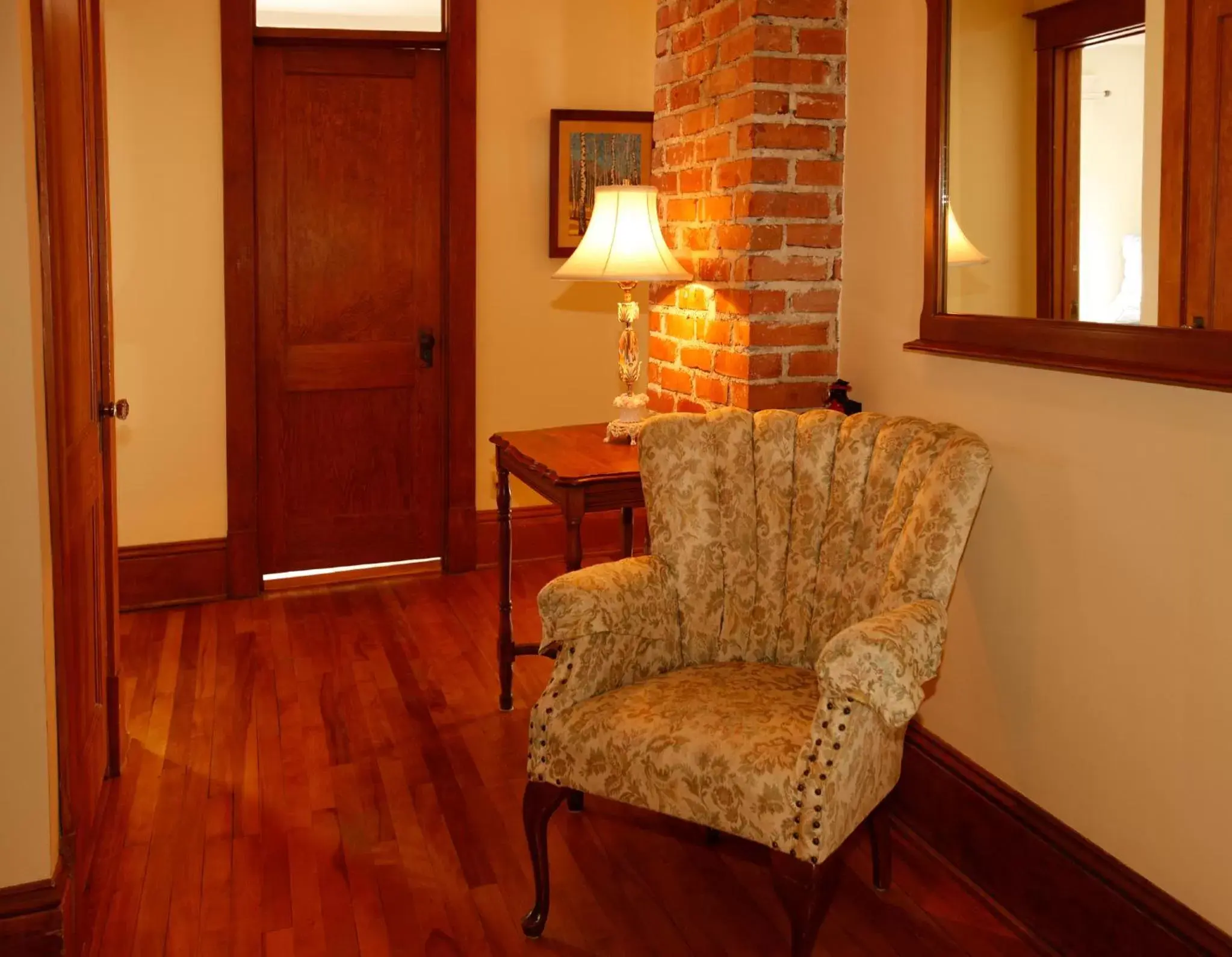 Lobby or reception, Seating Area in Au Virage B&B