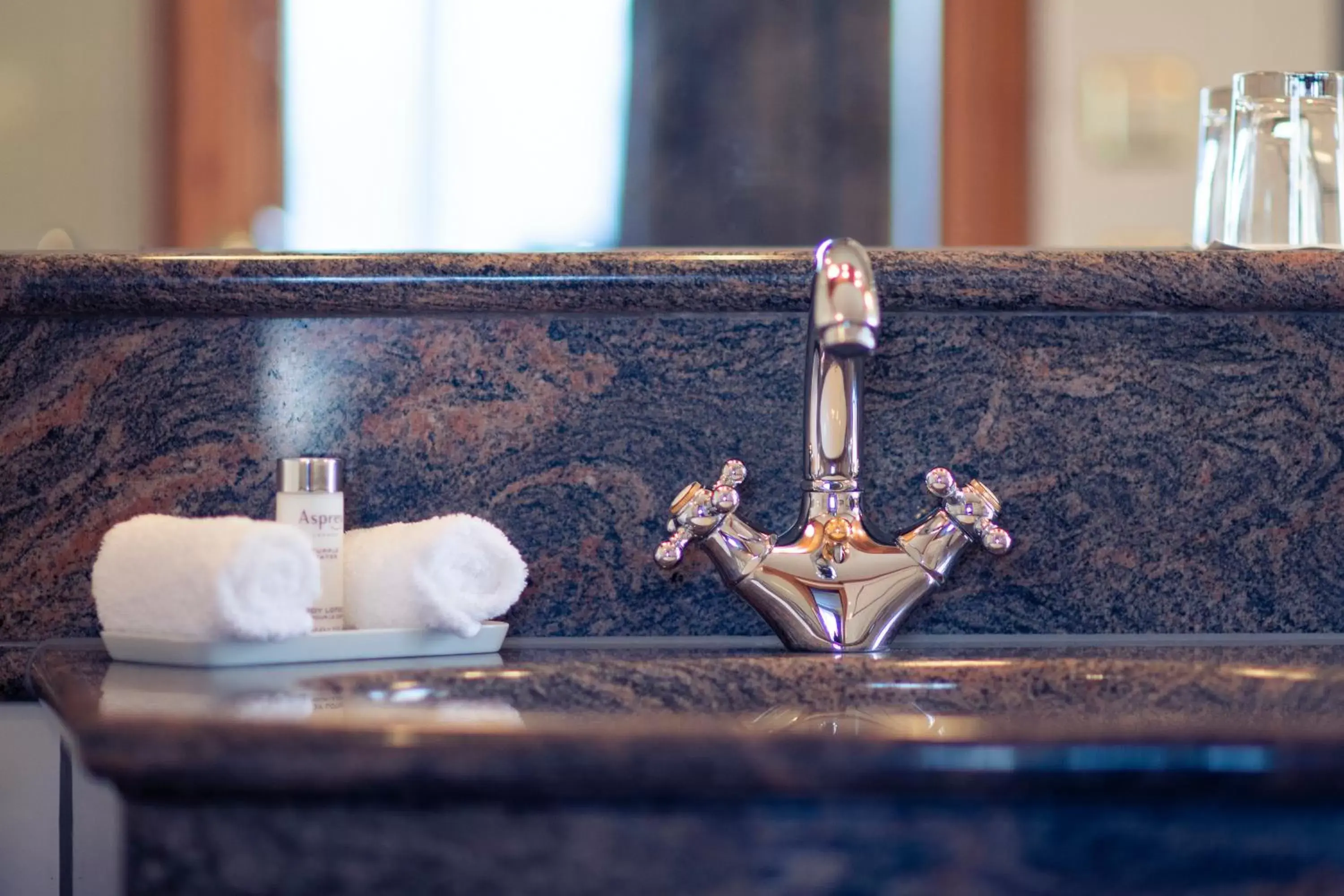 Bathroom in Kulm Hotel St. Moritz