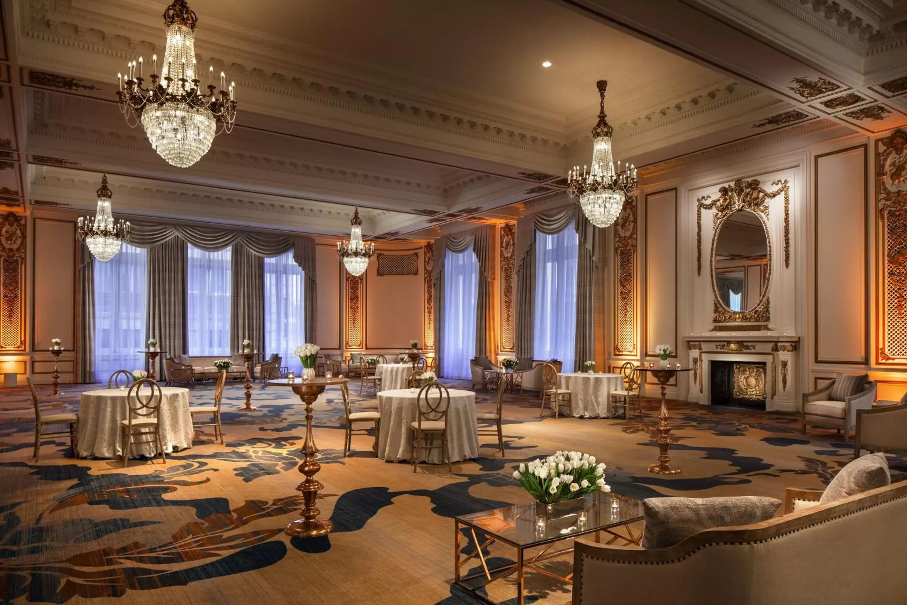 Meeting/conference room, Restaurant/Places to Eat in Palace Hotel, a Luxury Collection Hotel, San Francisco