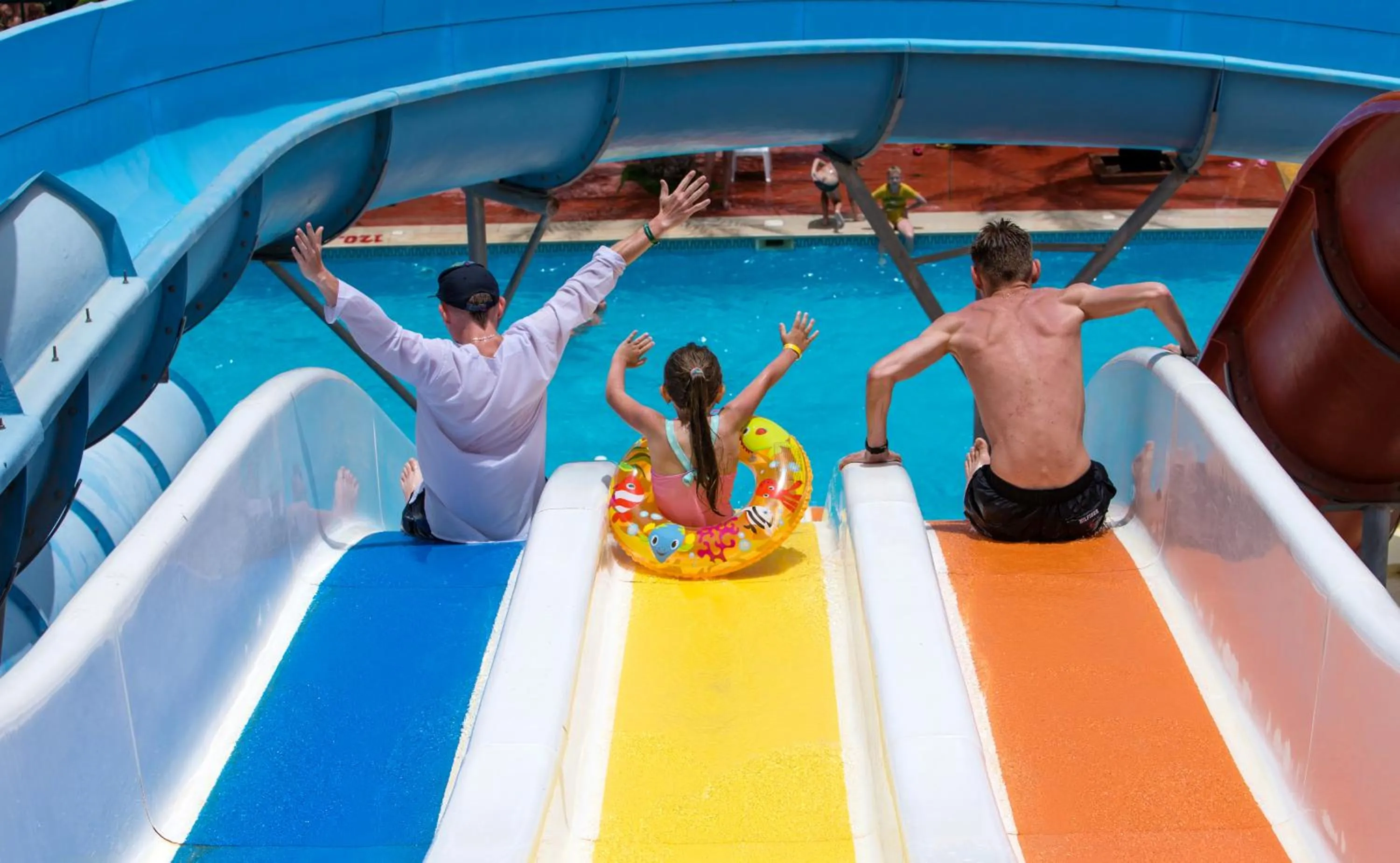 children in Mirage Bay Resort & Aqua Park