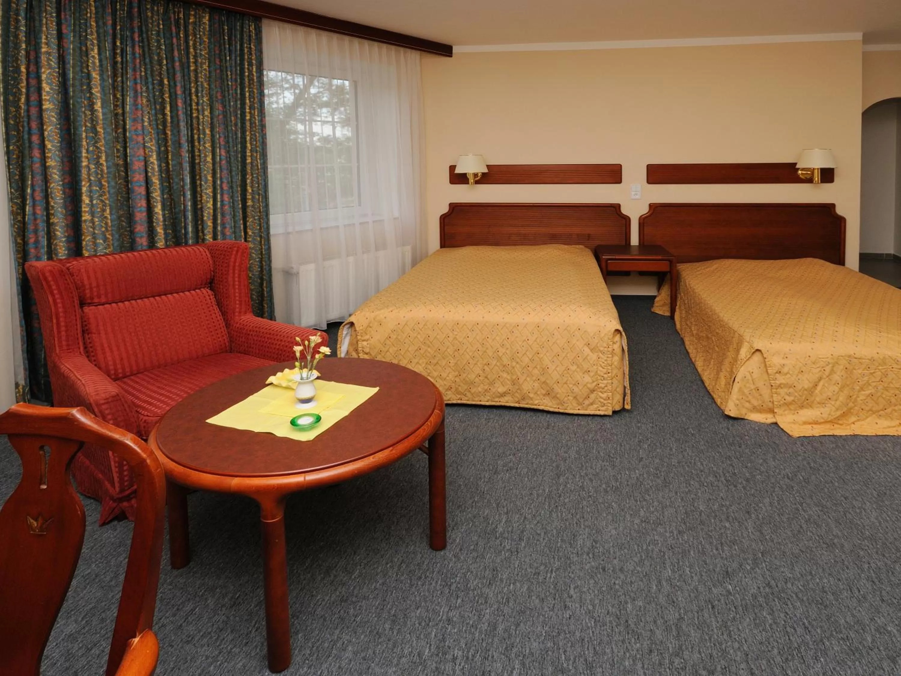 Decorative detail, Bed in Hotel Bohemia Excellent