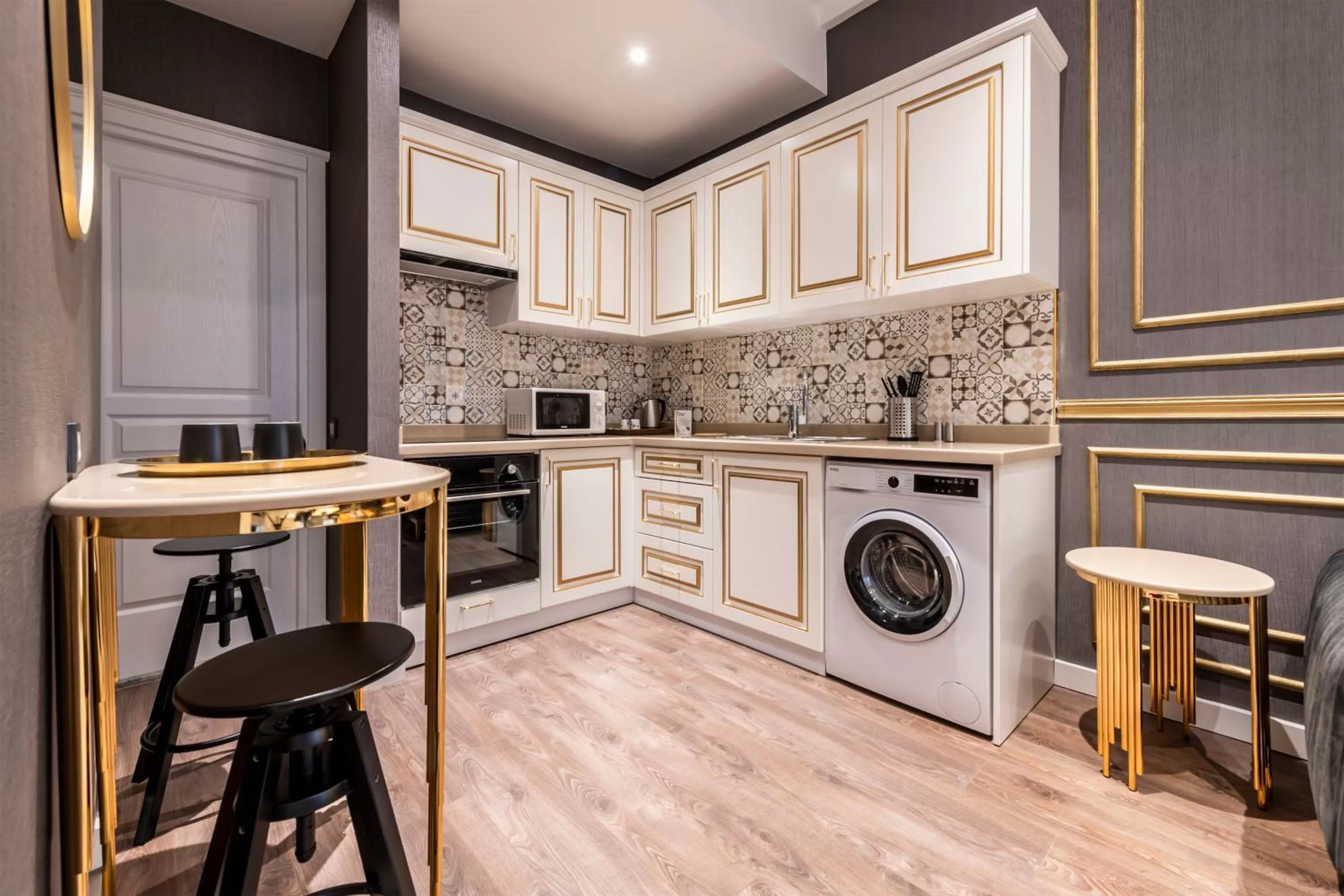 Kitchen or kitchenette in Grand Hotel de Pera