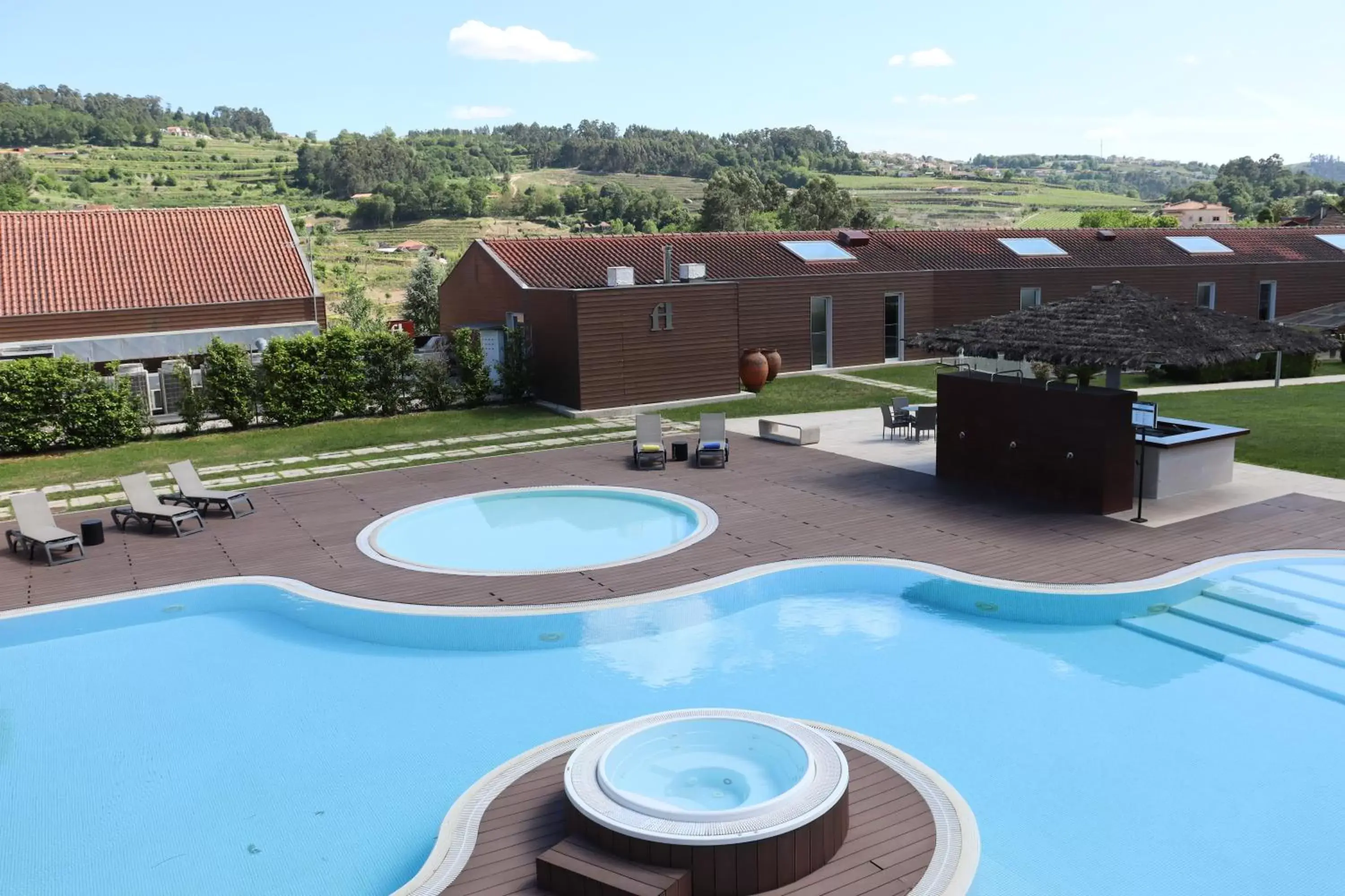 Natural landscape, Pool View in FH Hotel Rural