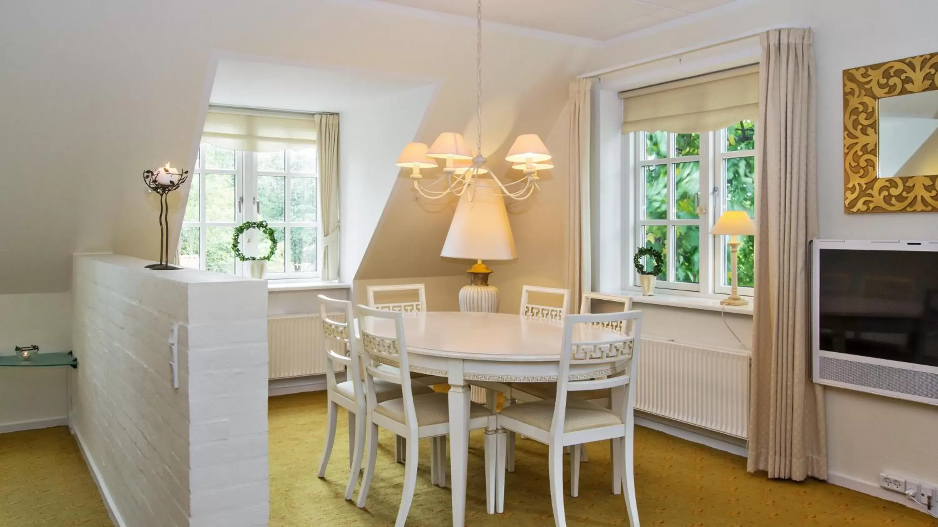 Dining Area in Hotel Knudsens Gaard