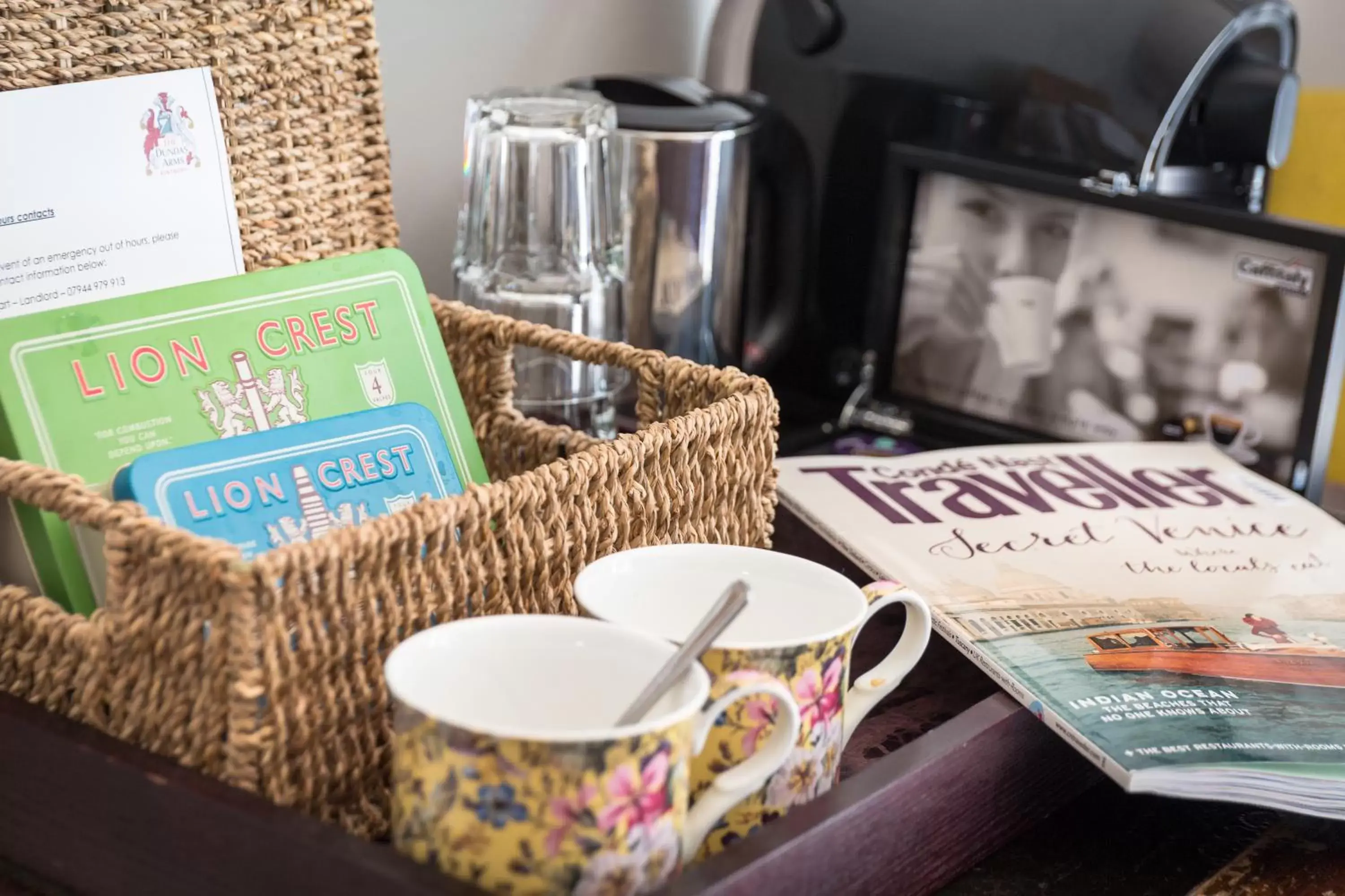 Coffee/tea facilities in The Dundas Arms