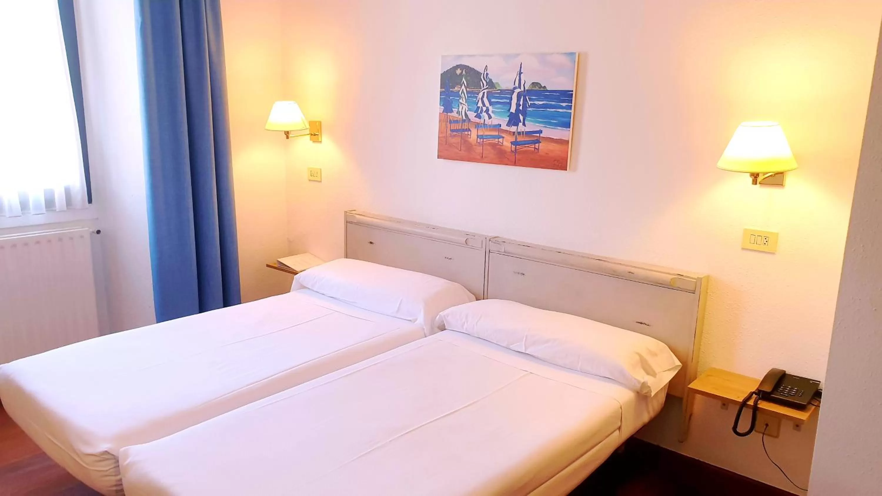 Bedroom, Bed in Hotel Zarauz