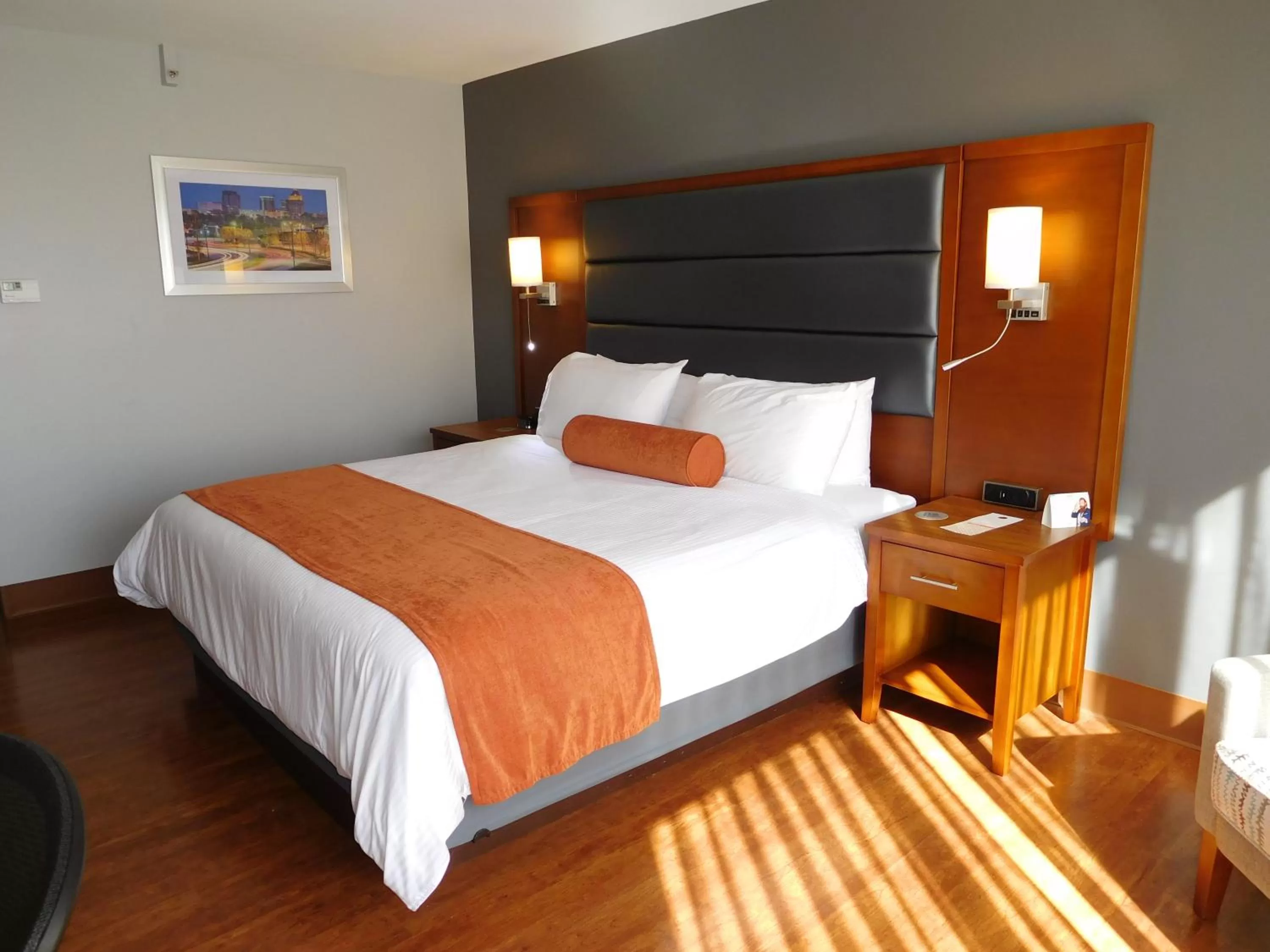 Bed in Wyndham Garden Greensboro