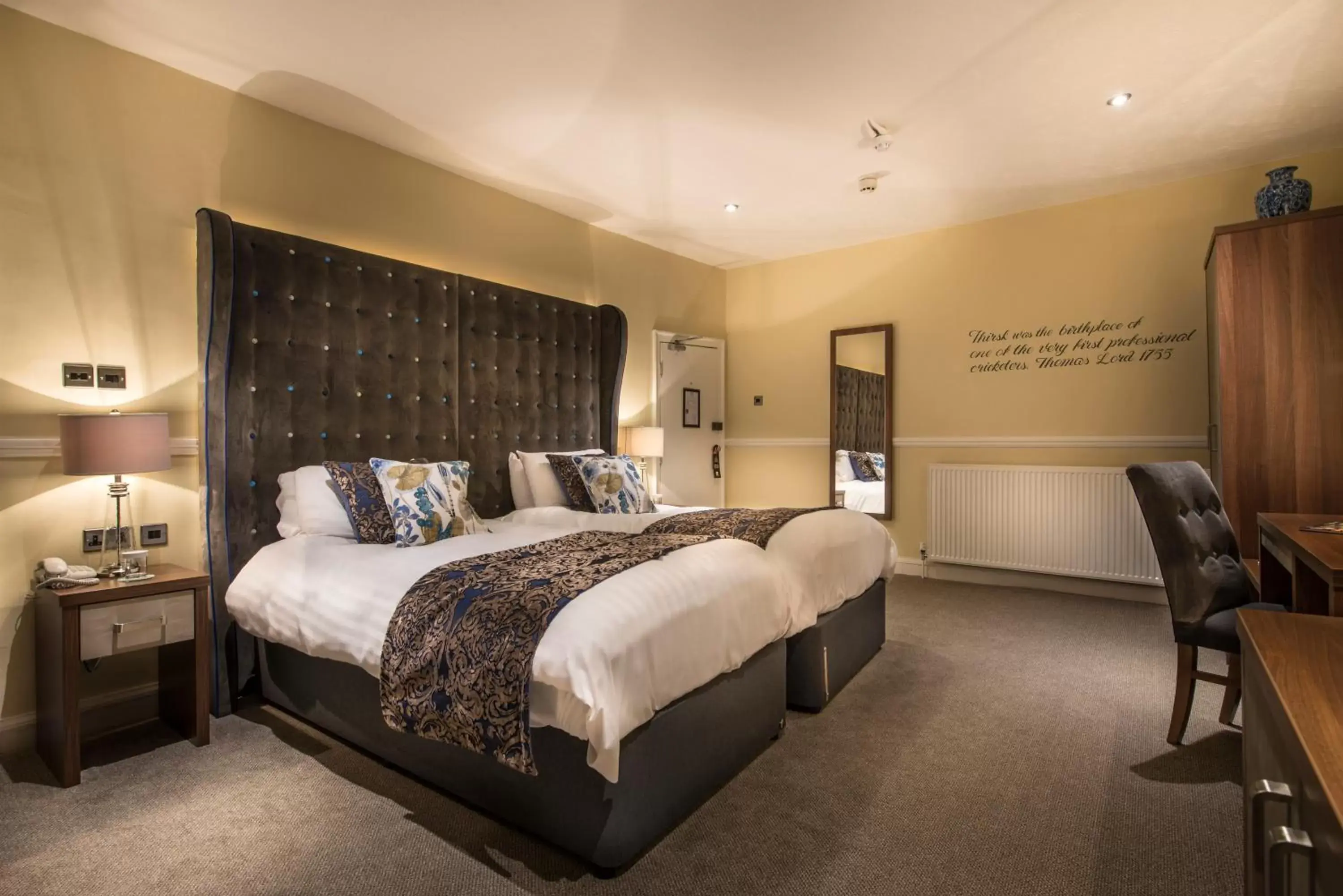 Bedroom in The Golden Fleece Hotel, Thirsk, North Yorkshire