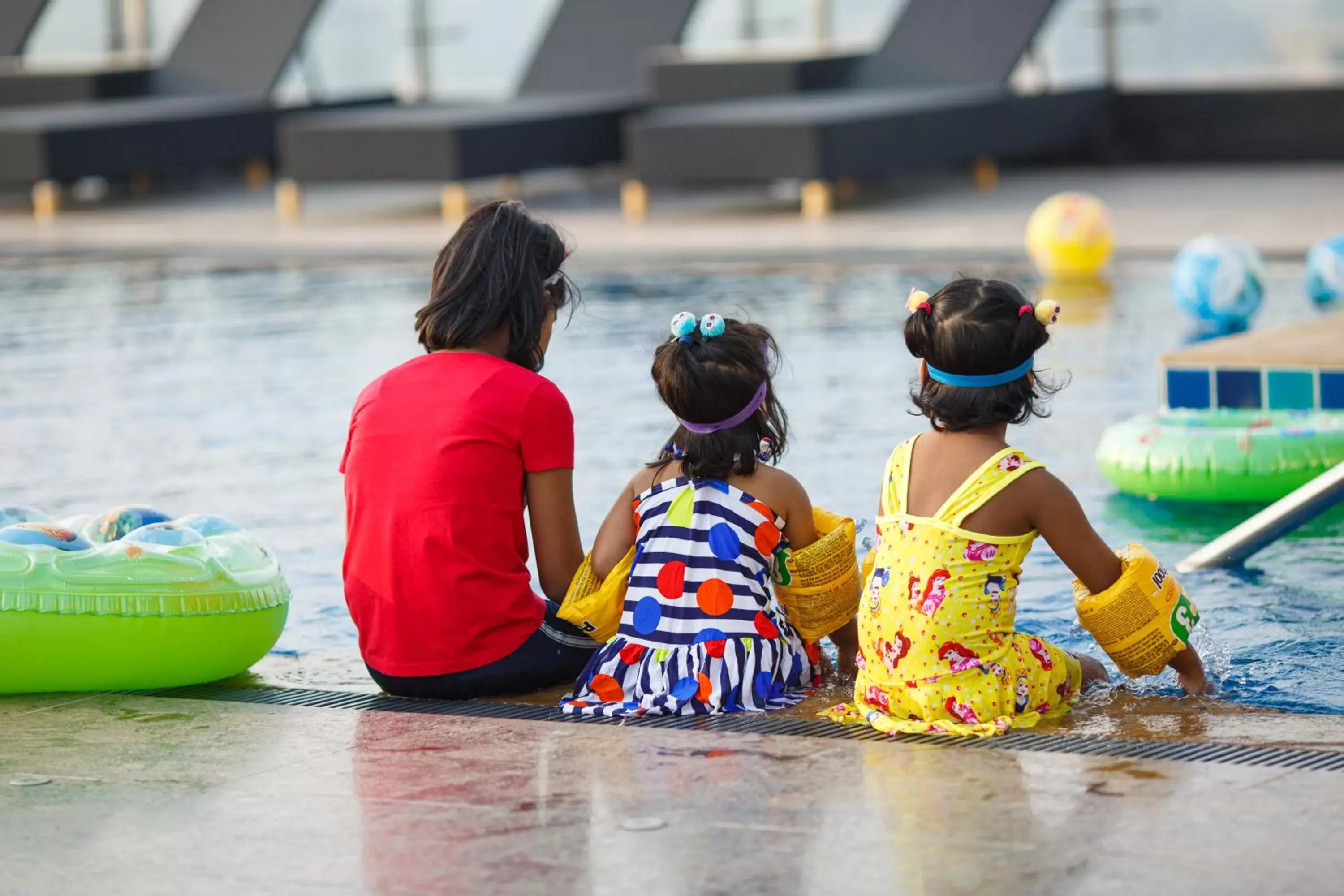 Swimming pool, Children in Holiday Inn Dhaka City Centre, an IHG Hotel