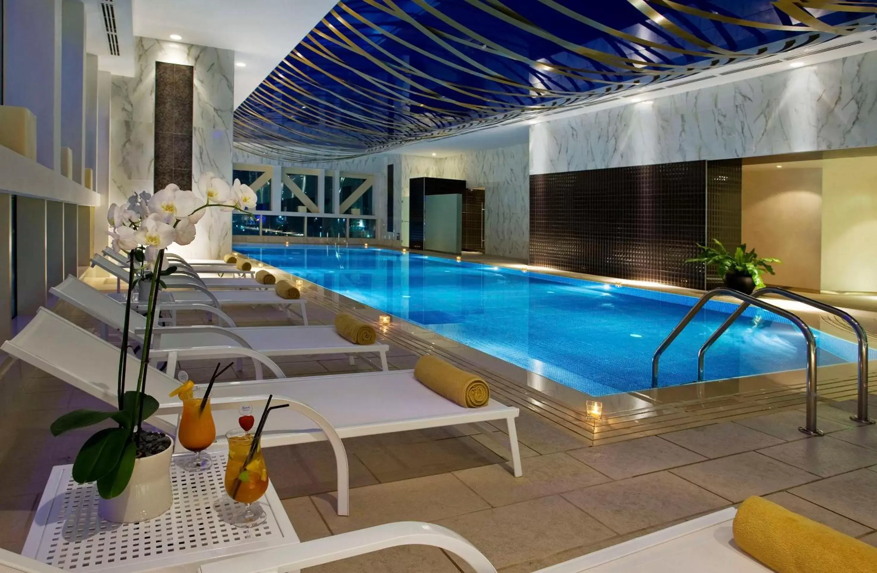 Pool view, Swimming Pool in Kempinski Residences & Suites, Doha