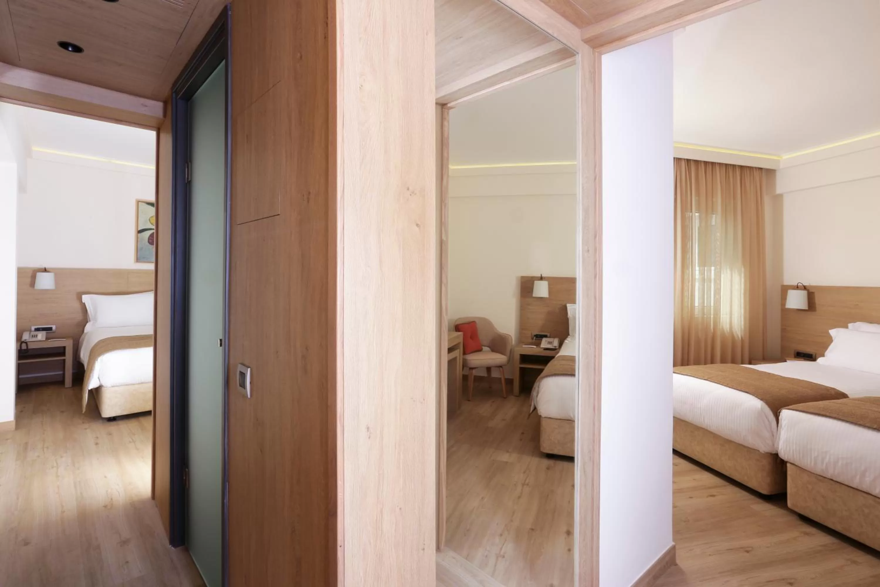 Photo of the whole room, Bed in Golden Age Athens Hotel