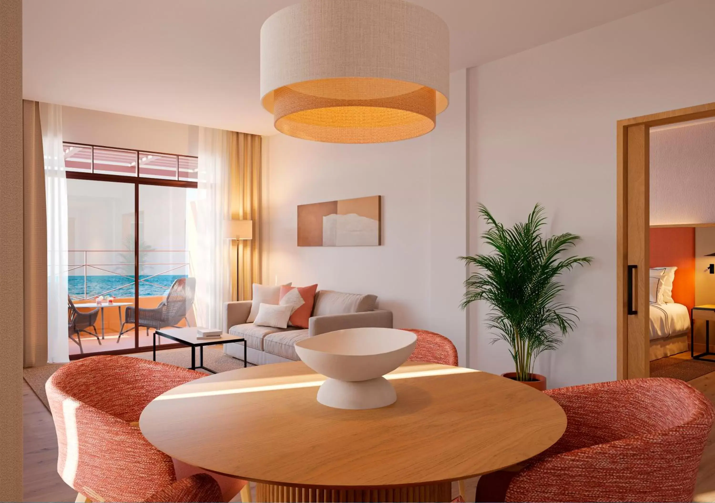 Living room, Seating Area in Melia Jardines del Teide - Adults Only