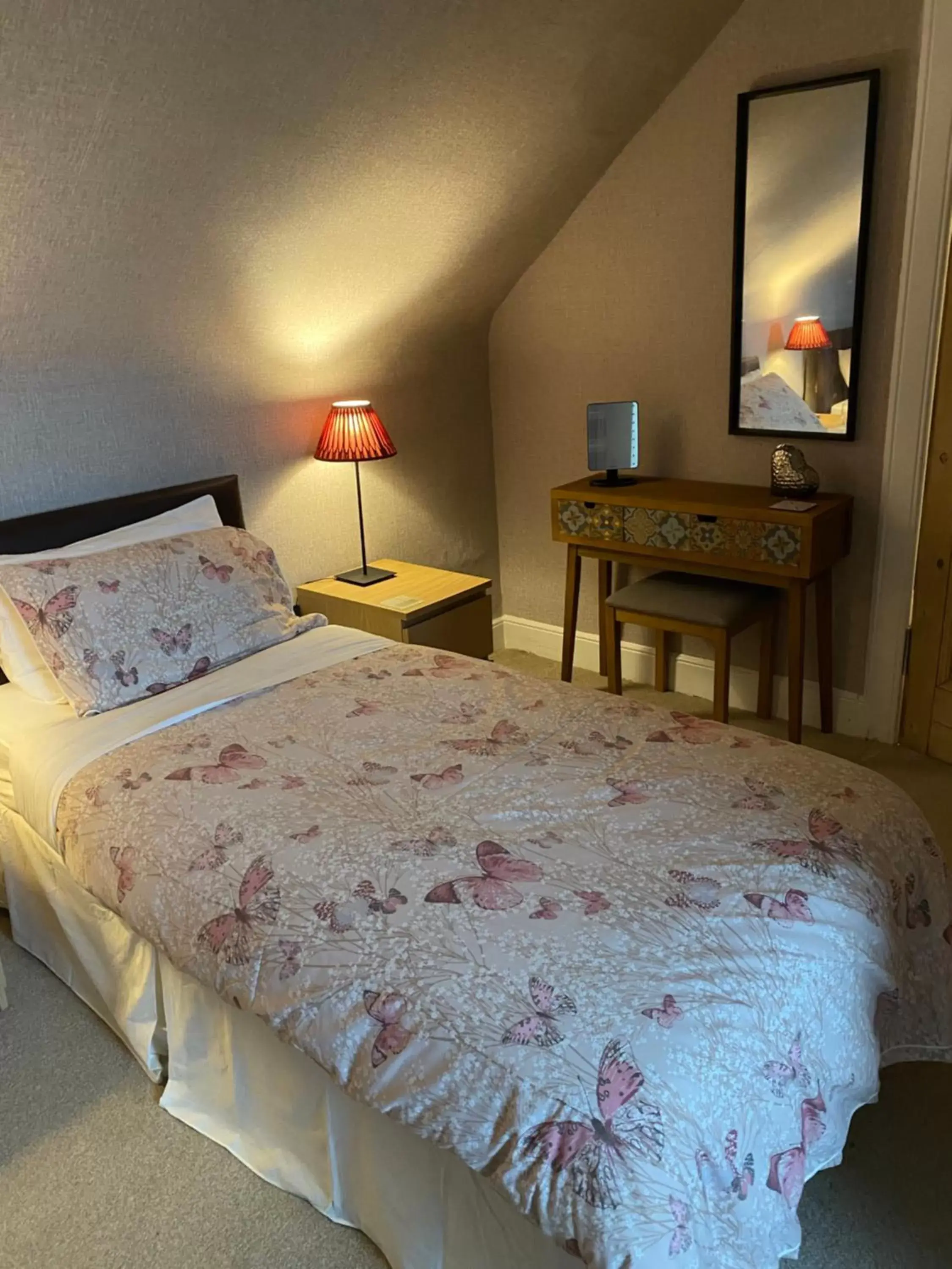 Bed in Alpine cottage