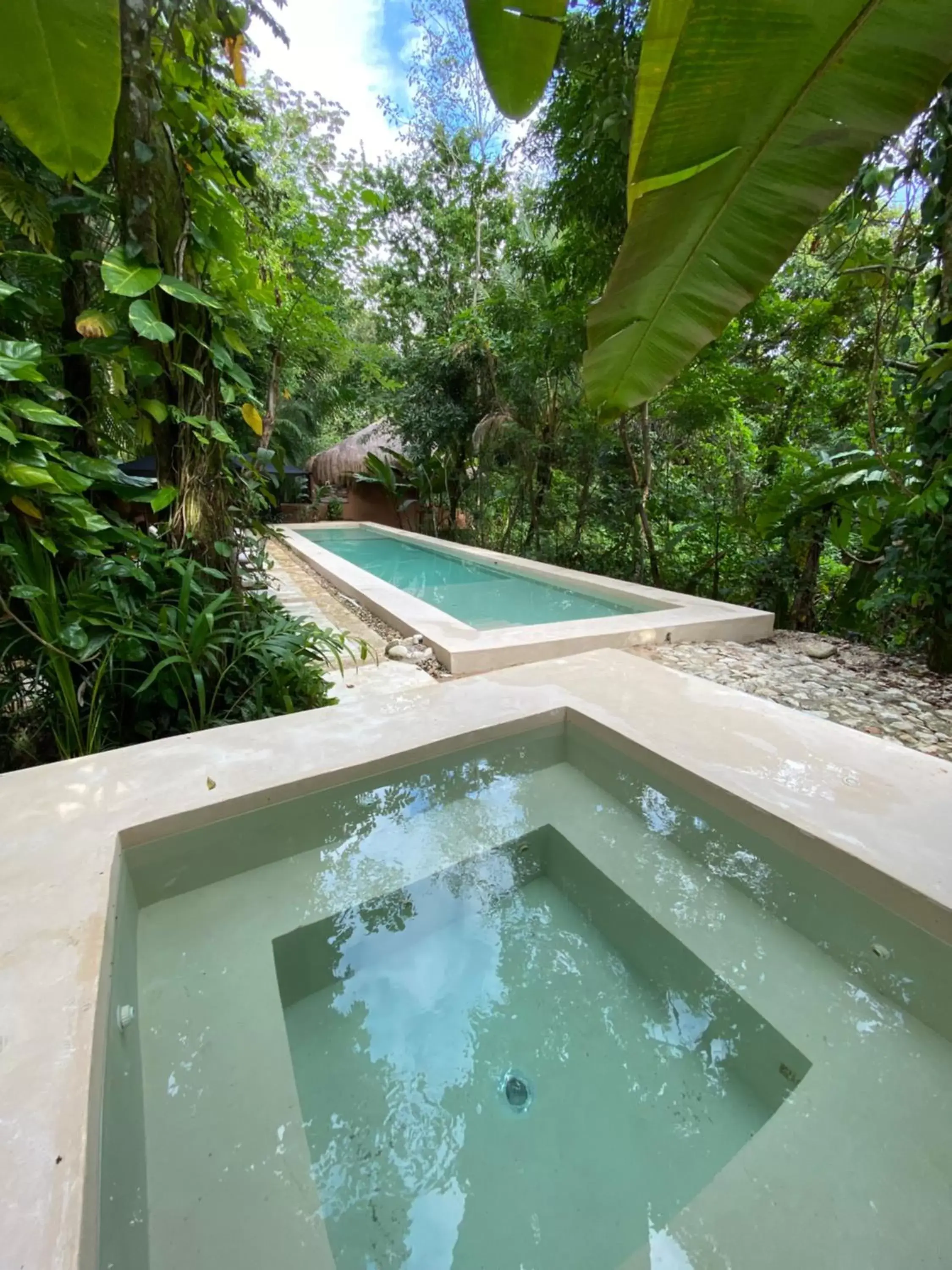 Swimming Pool in Piedra de Agua Palenque